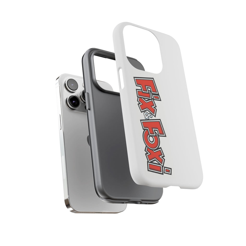 Tough Phone Case with Fix & Foxi Design - Cute & Durable Cover for Fans, Gifts for Kids, Collectibles, Cartoon Merch, Personalized Tech