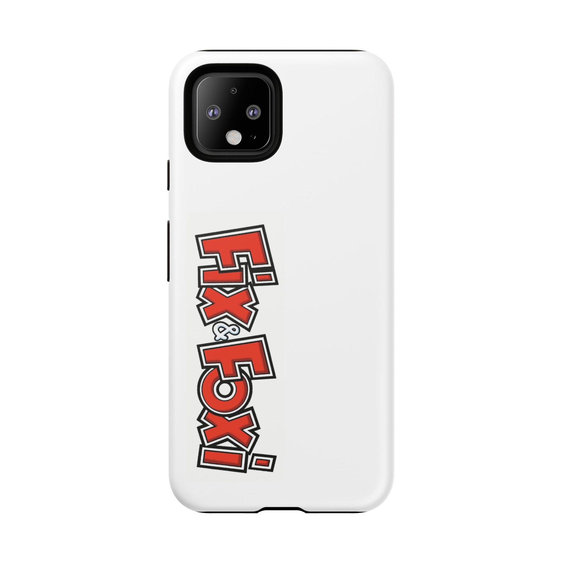 Tough Phone Case with Fix & Foxi Design - Cute & Durable Cover for Fans, Gifts for Kids, Collectibles, Cartoon Merch, Personalized Tech
