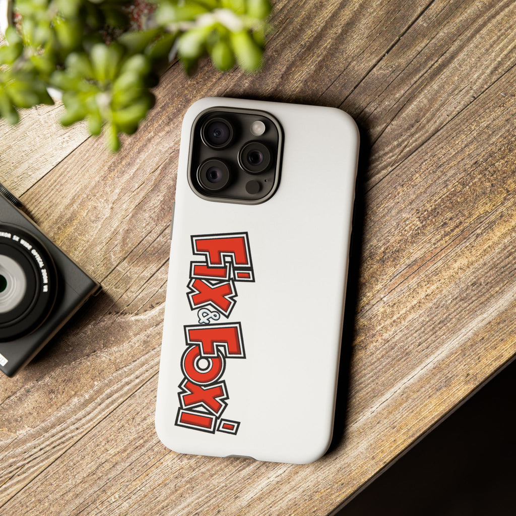 Tough Phone Case with Fix & Foxi Design - Cute & Durable Cover for Fans, Gifts for Kids, Collectibles, Cartoon Merch, Personalized Tech
