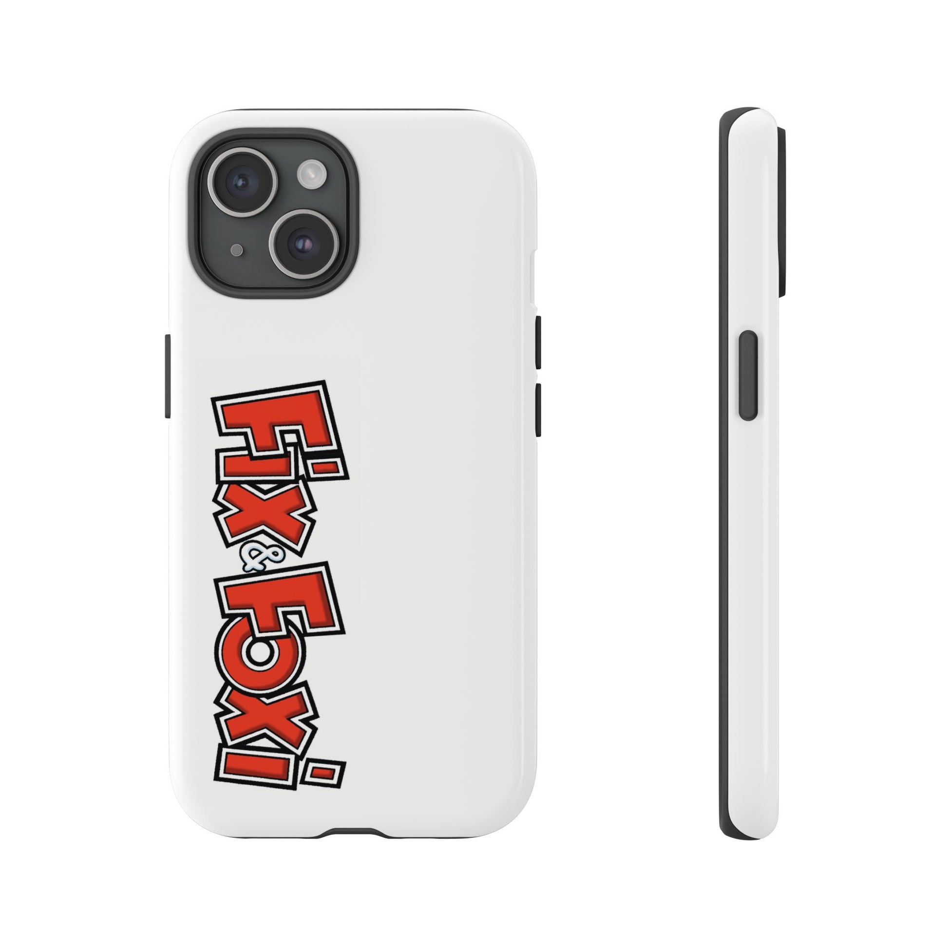 Tough Phone Case with Fix & Foxi Design - Cute & Durable Cover for Fans, Gifts for Kids, Collectibles, Cartoon Merch, Personalized Tech