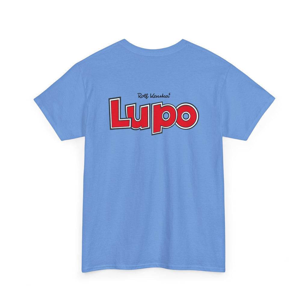 Trendy Graphic Tee, Lupo, Casual Top, Gift for Him/Her, Streetwear Style, Unique Design