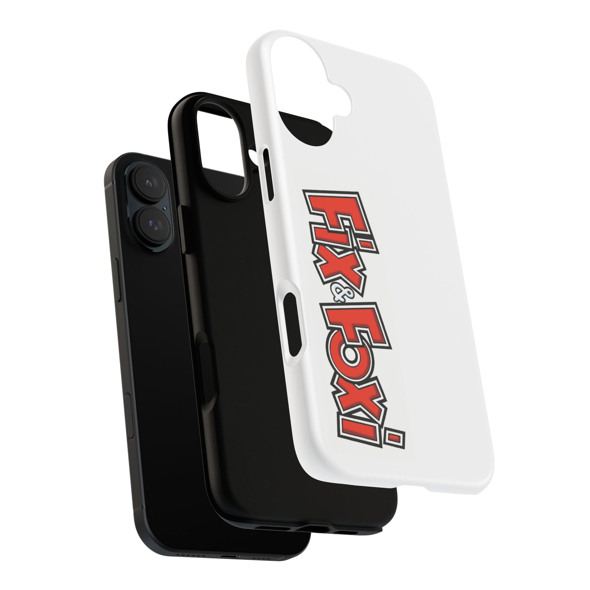 Tough Phone Case with Fix & Foxi Design - Cute & Durable Cover for Fans, Gifts for Kids, Collectibles, Cartoon Merch, Personalized Tech