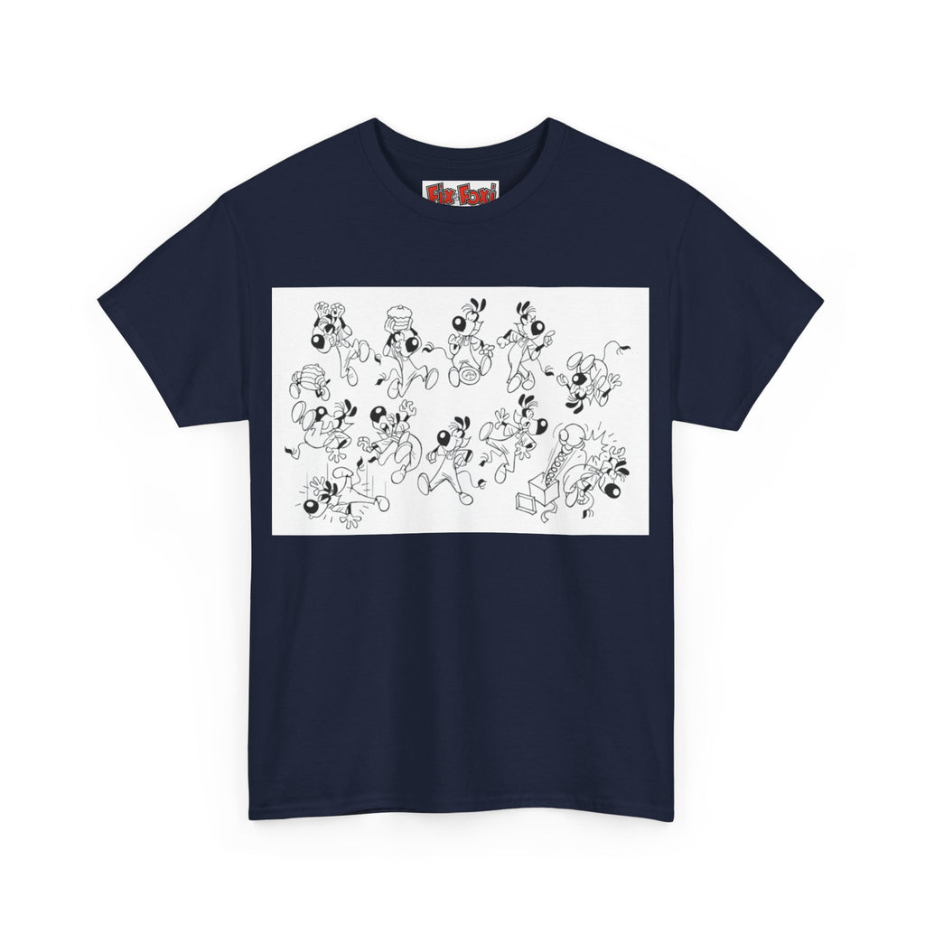 Trendy Graphic Tee, Lupo, Casual Top, Gift for Him/Her, Streetwear Style, Unique Design