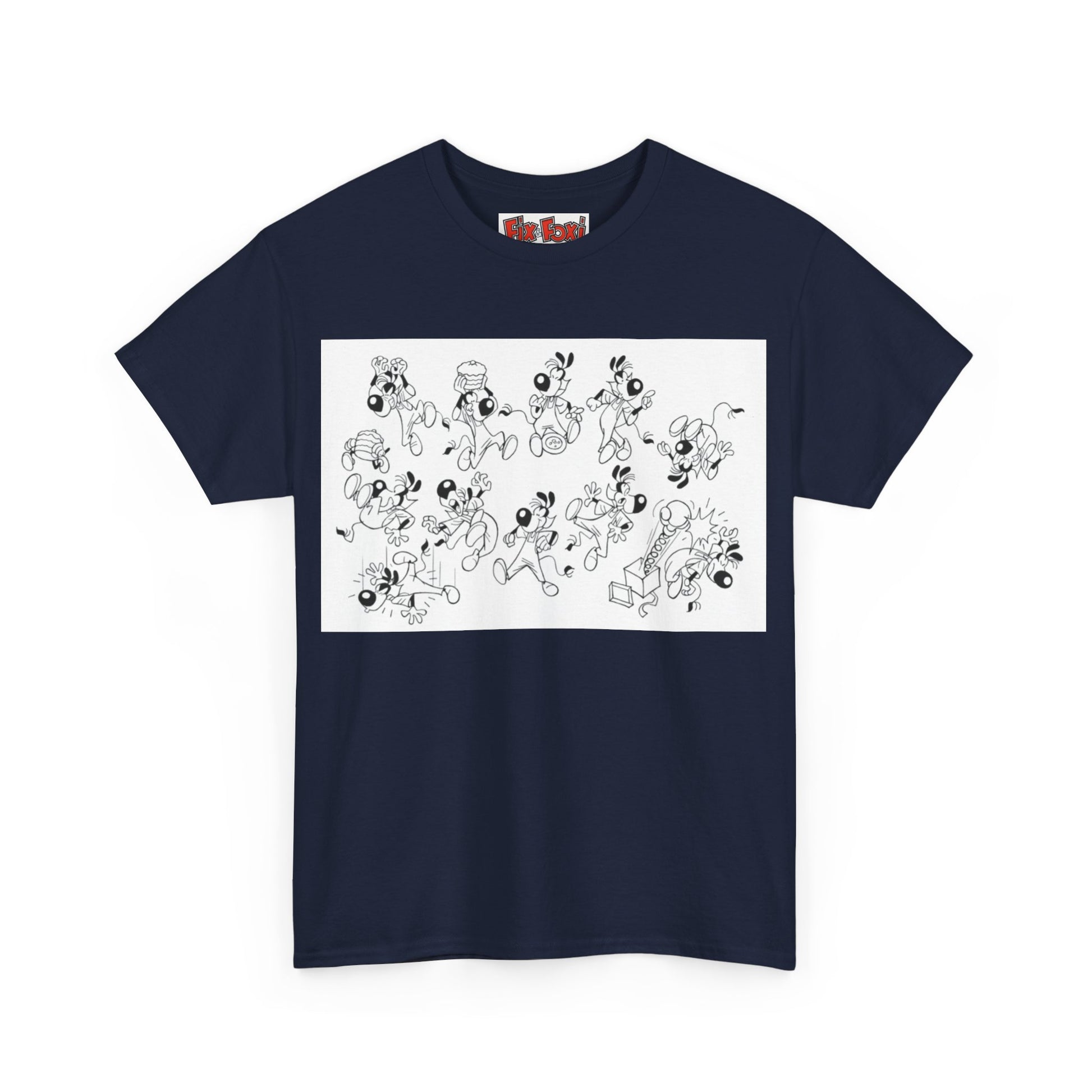 Trendy Graphic Tee, Lupo, Casual Top, Gift for Him/Her, Streetwear Style, Unique Design