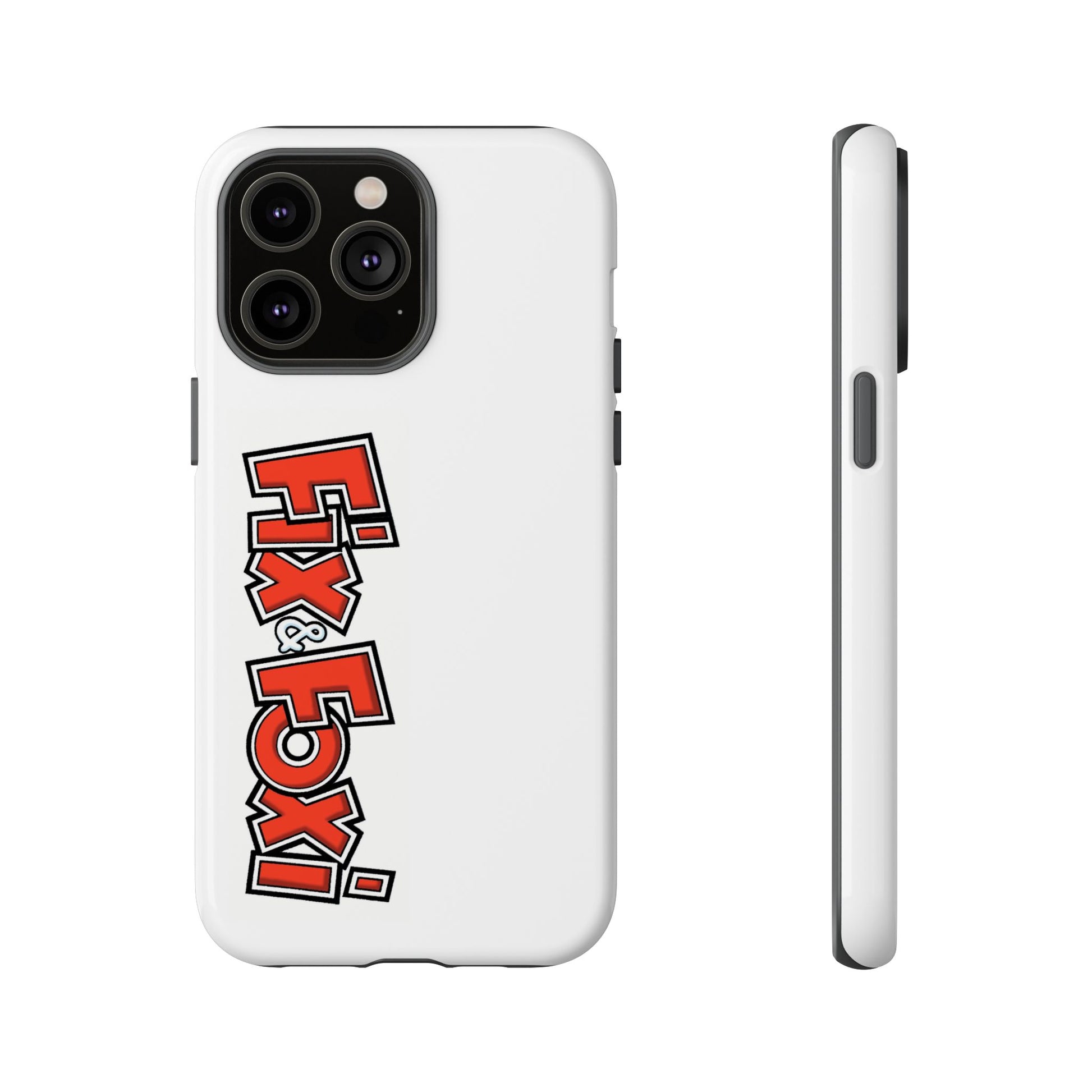 Tough Phone Case with Fix & Foxi Design - Cute & Durable Cover for Fans, Gifts for Kids, Collectibles, Cartoon Merch, Personalized Tech
