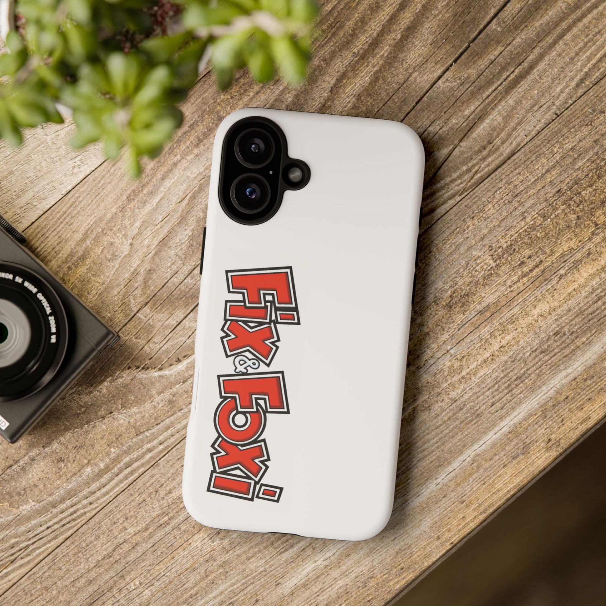 Tough Phone Case with Fix & Foxi Design - Cute & Durable Cover for Fans, Gifts for Kids, Collectibles, Cartoon Merch, Personalized Tech