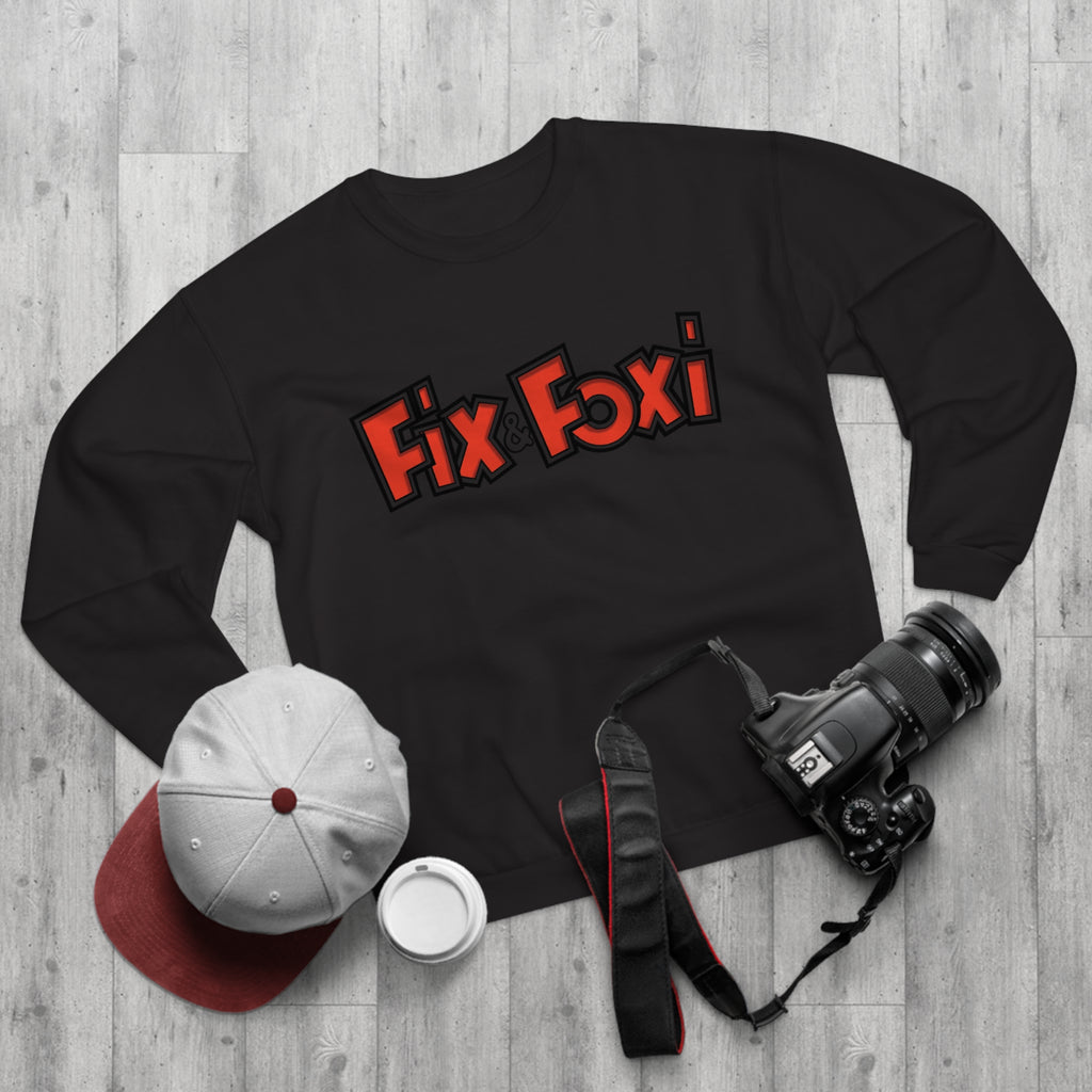 Fix & Foxi Unisex Crew Neck Sweatshirt - Comfy Gift for Friends, Cozy Layer for Chilly Days, Perfect for Casual Outings, Cute Apparel [...]