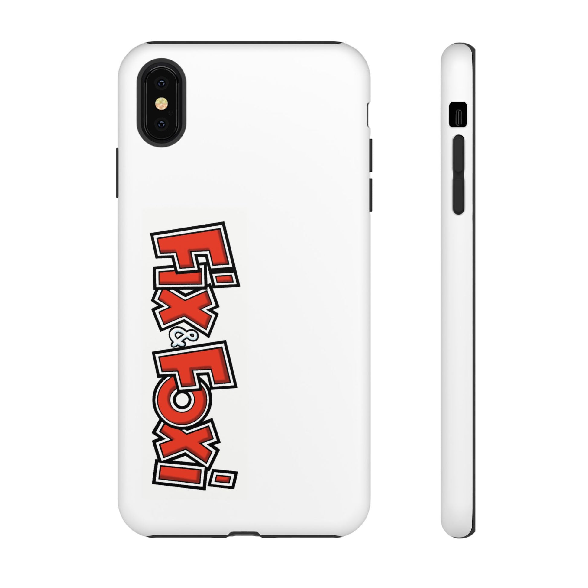 Tough Phone Case with Fix & Foxi Design - Cute & Durable Cover for Fans, Gifts for Kids, Collectibles, Cartoon Merch, Personalized Tech
