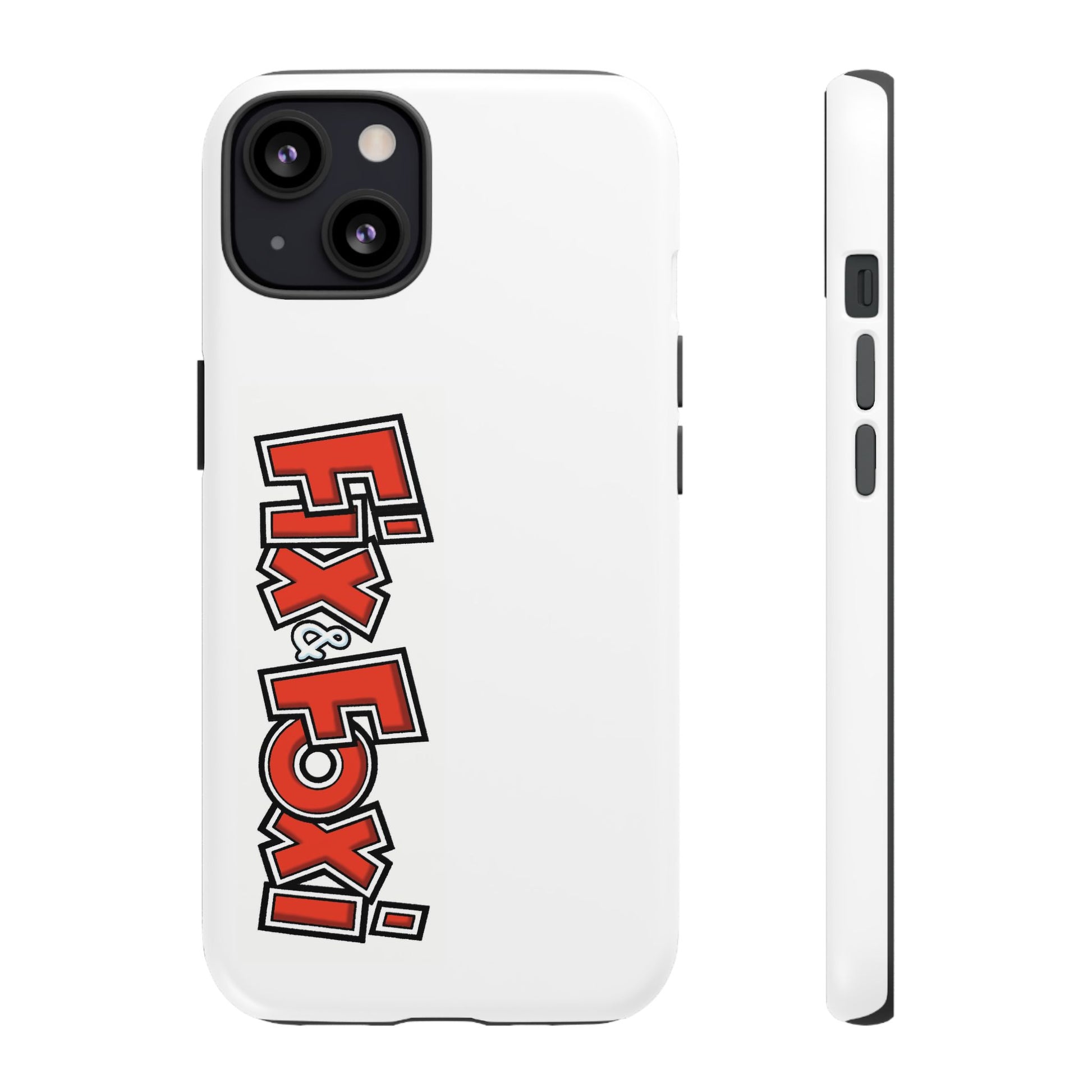 Tough Phone Case with Fix & Foxi Design - Cute & Durable Cover for Fans, Gifts for Kids, Collectibles, Cartoon Merch, Personalized Tech
