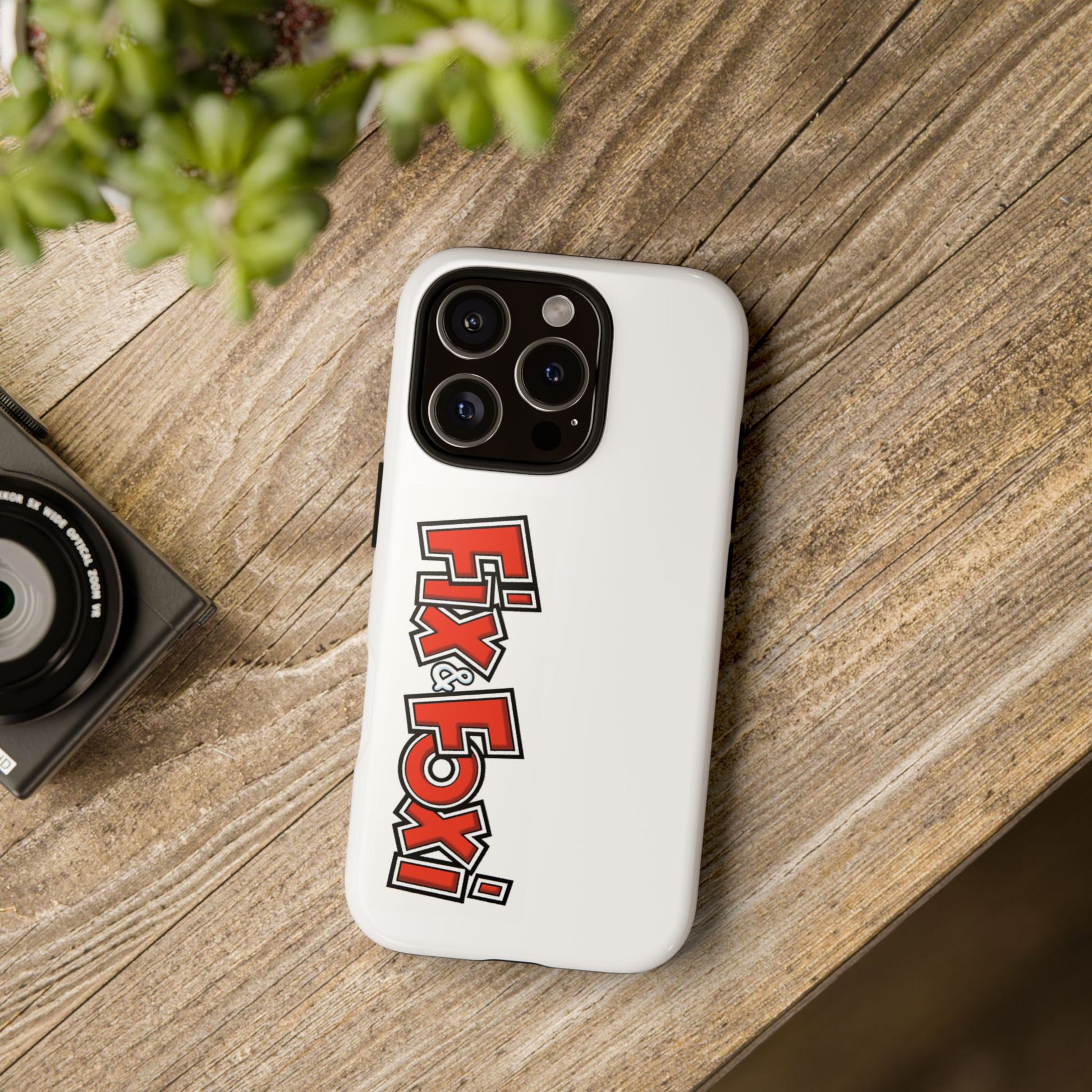 Tough Phone Case with Fix & Foxi Design - Cute & Durable Cover for Fans, Gifts for Kids, Collectibles, Cartoon Merch, Personalized Tech