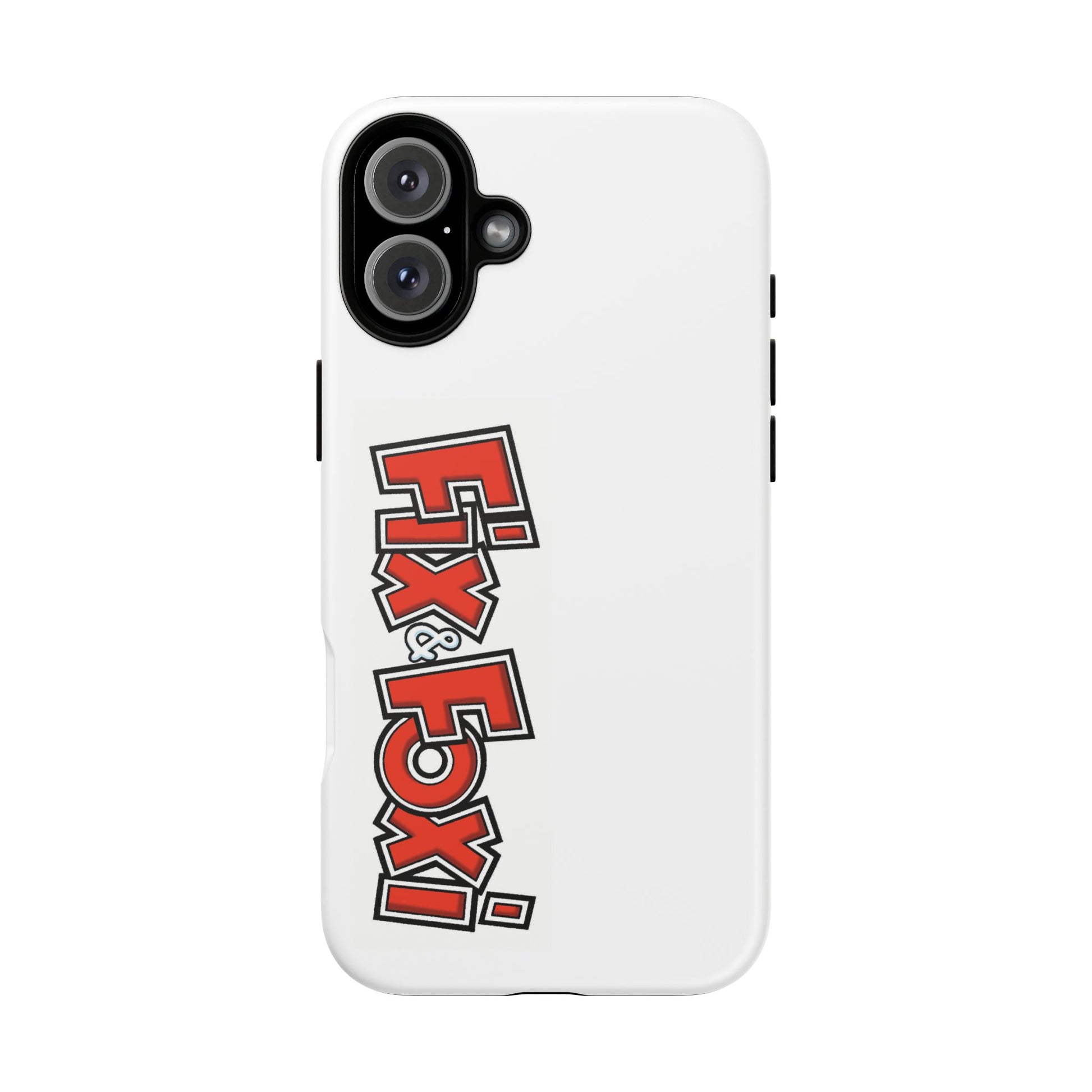 Tough Phone Case with Fix & Foxi Design - Cute & Durable Cover for Fans, Gifts for Kids, Collectibles, Cartoon Merch, Personalized Tech