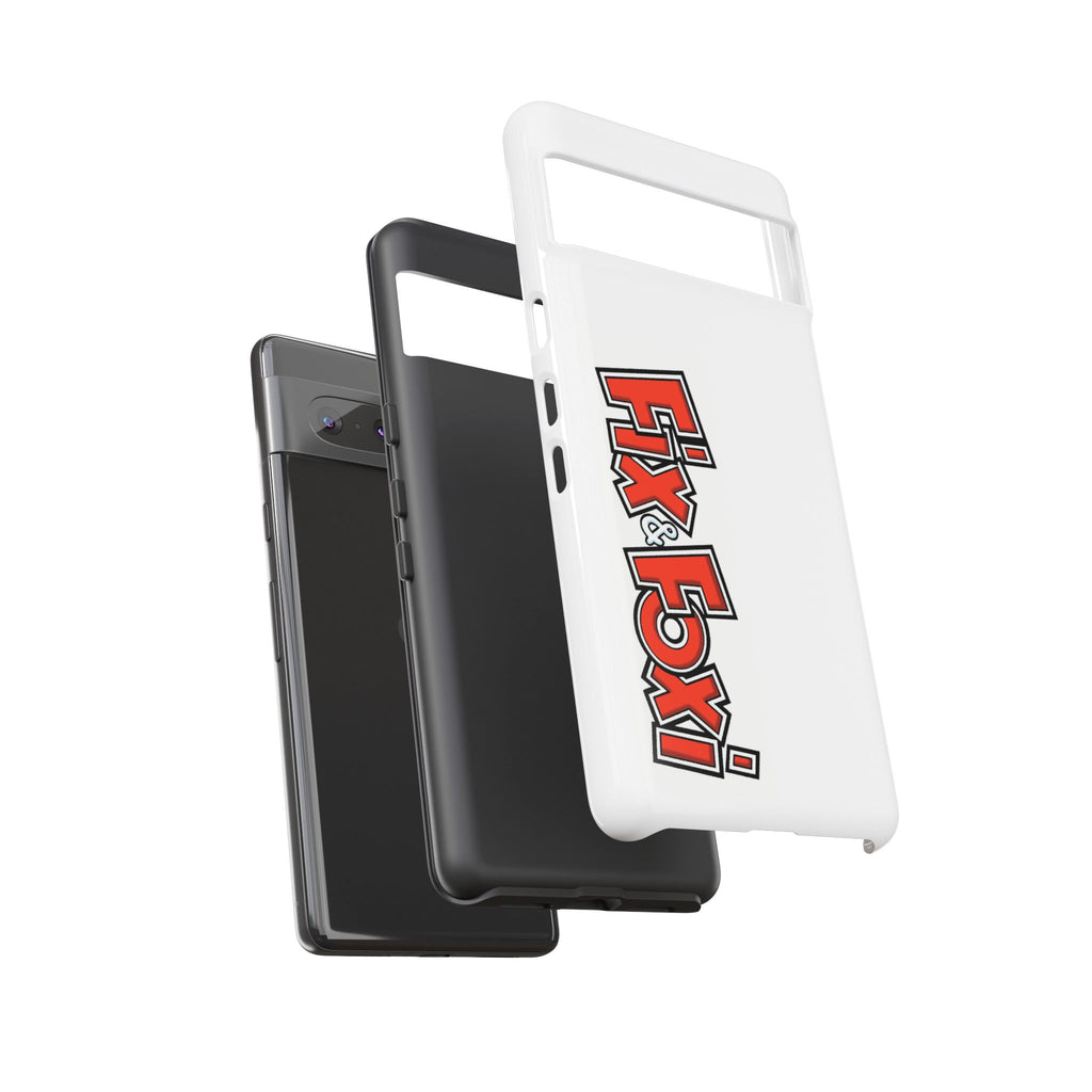 Tough Phone Case with Fix & Foxi Design - Cute & Durable Cover for Fans, Gifts for Kids, Collectibles, Cartoon Merch, Personalized Tech