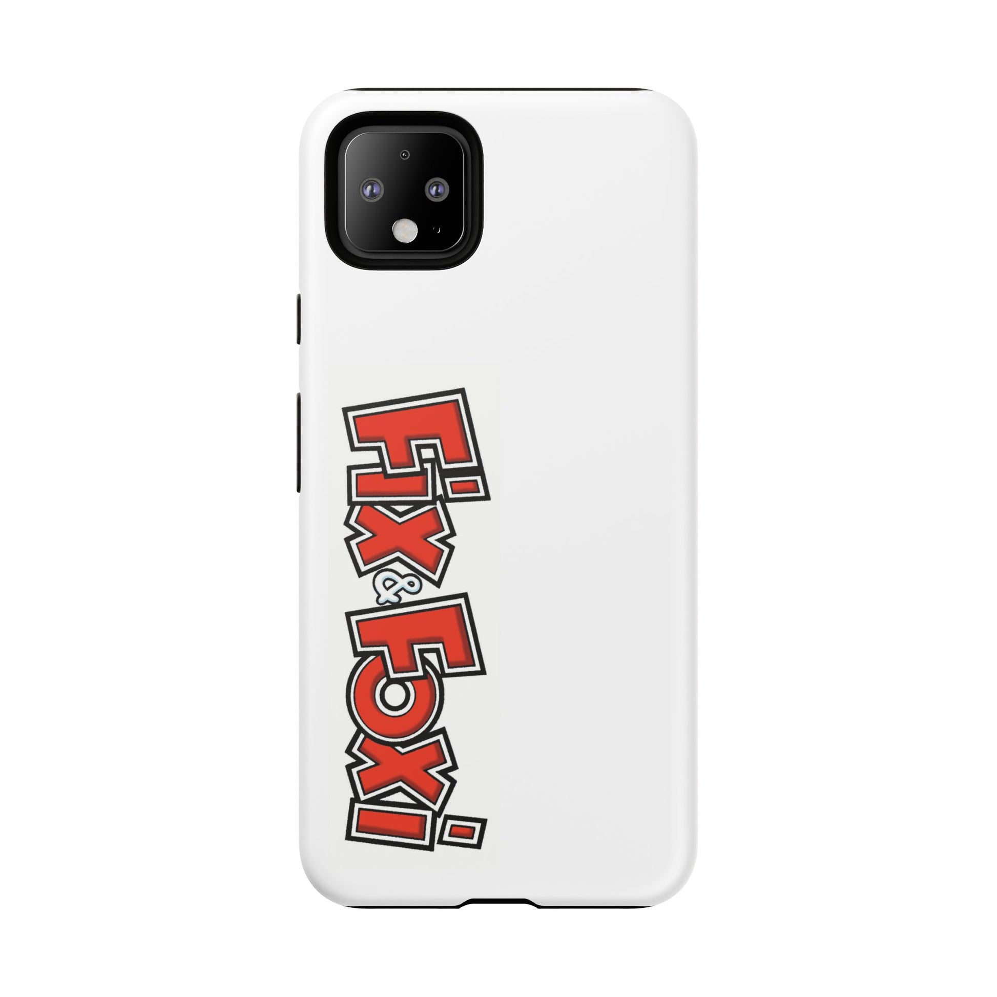 Tough Phone Case with Fix & Foxi Design - Cute & Durable Cover for Fans, Gifts for Kids, Collectibles, Cartoon Merch, Personalized Tech