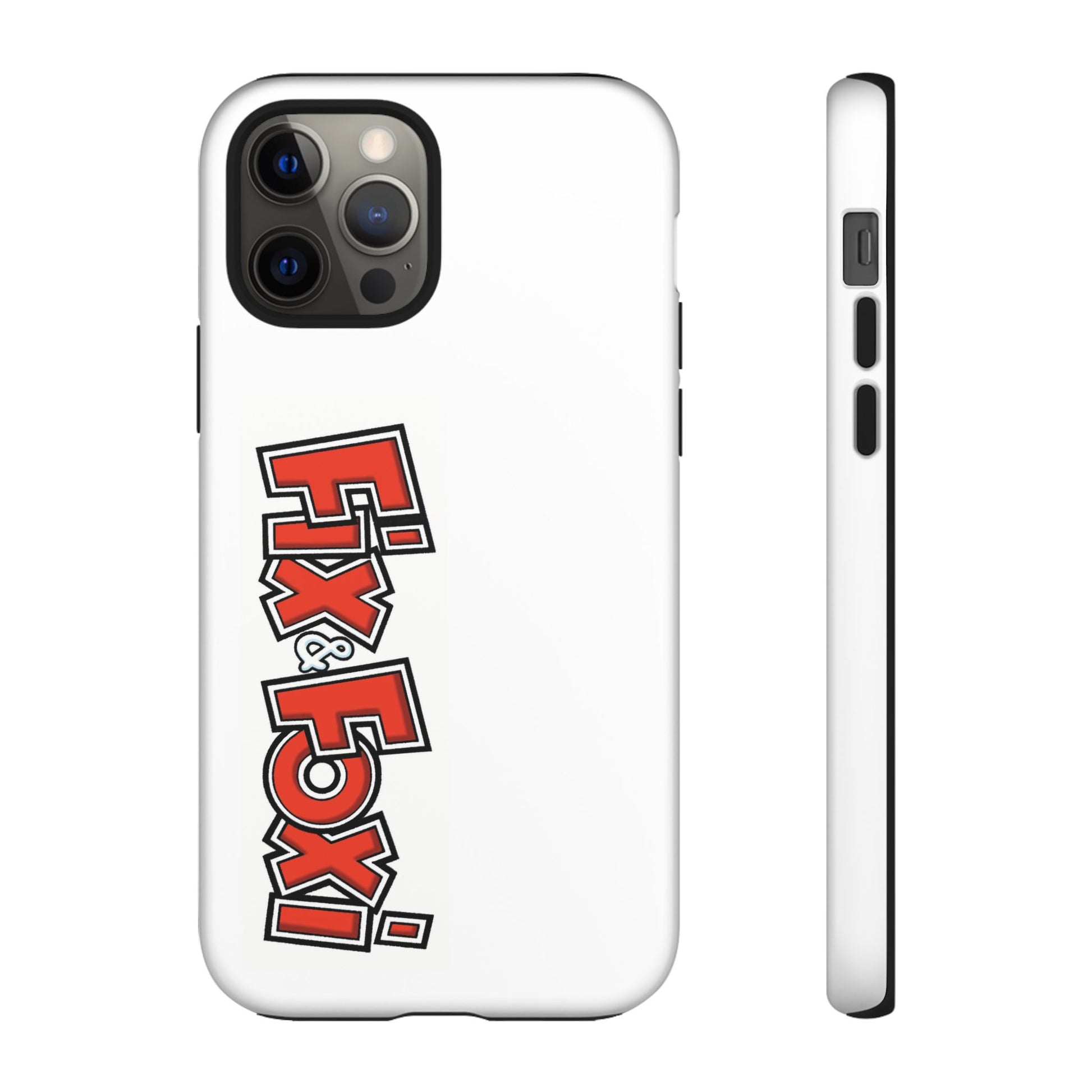 Tough Phone Case with Fix & Foxi Design - Cute & Durable Cover for Fans, Gifts for Kids, Collectibles, Cartoon Merch, Personalized Tech