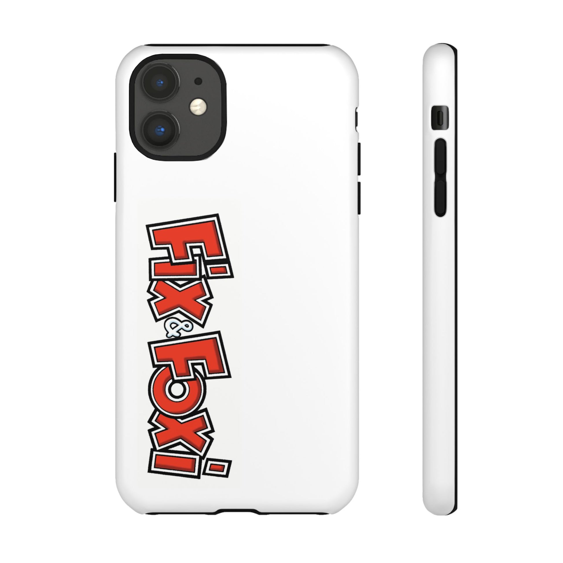Tough Phone Case with Fix & Foxi Design - Cute & Durable Cover for Fans, Gifts for Kids, Collectibles, Cartoon Merch, Personalized Tech