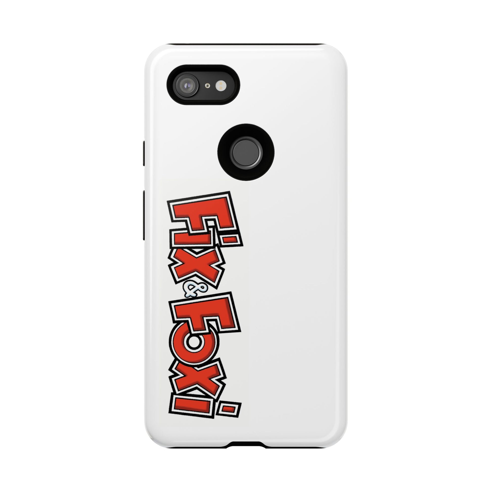 Tough Phone Case with Fix & Foxi Design - Cute & Durable Cover for Fans, Gifts for Kids, Collectibles, Cartoon Merch, Personalized Tech