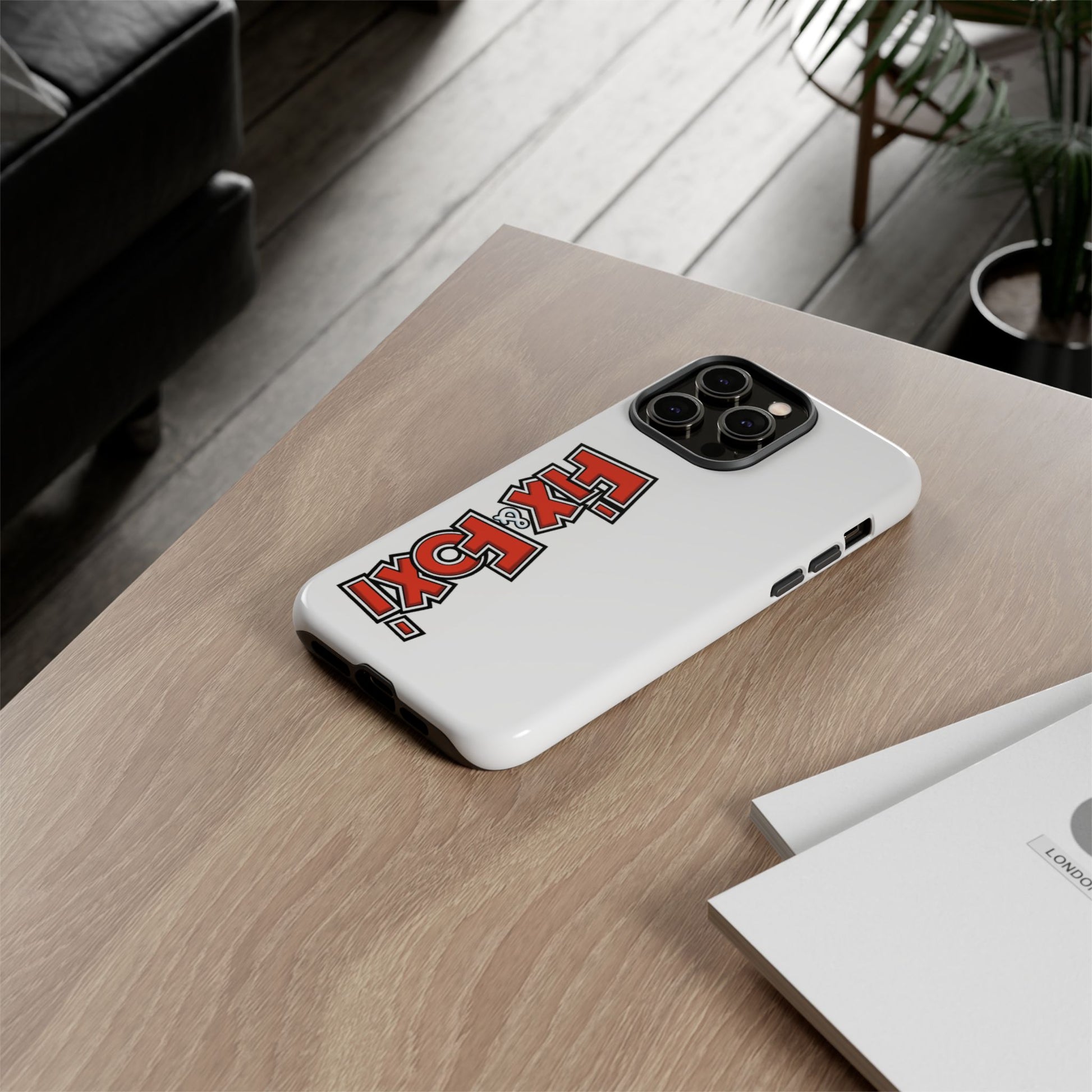 Tough Phone Case with Fix & Foxi Design - Cute & Durable Cover for Fans, Gifts for Kids, Collectibles, Cartoon Merch, Personalized Tech