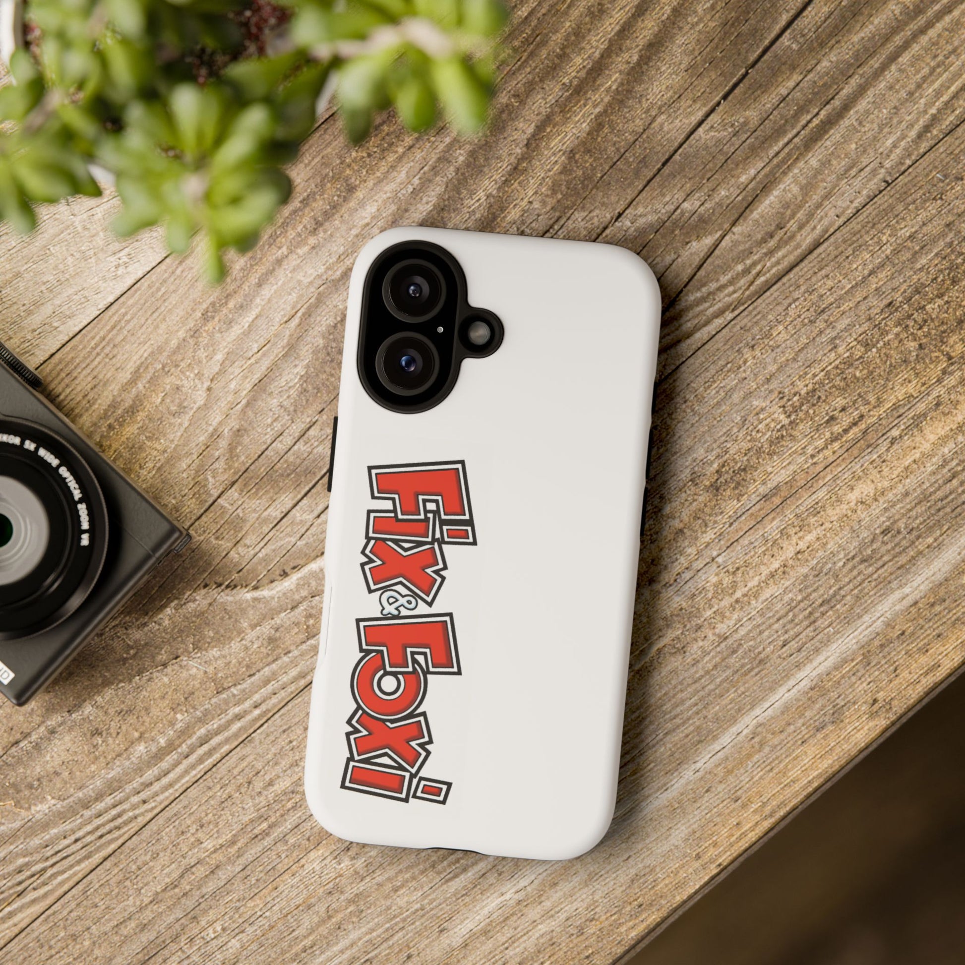 Tough Phone Case with Fix & Foxi Design - Cute & Durable Cover for Fans, Gifts for Kids, Collectibles, Cartoon Merch, Personalized Tech