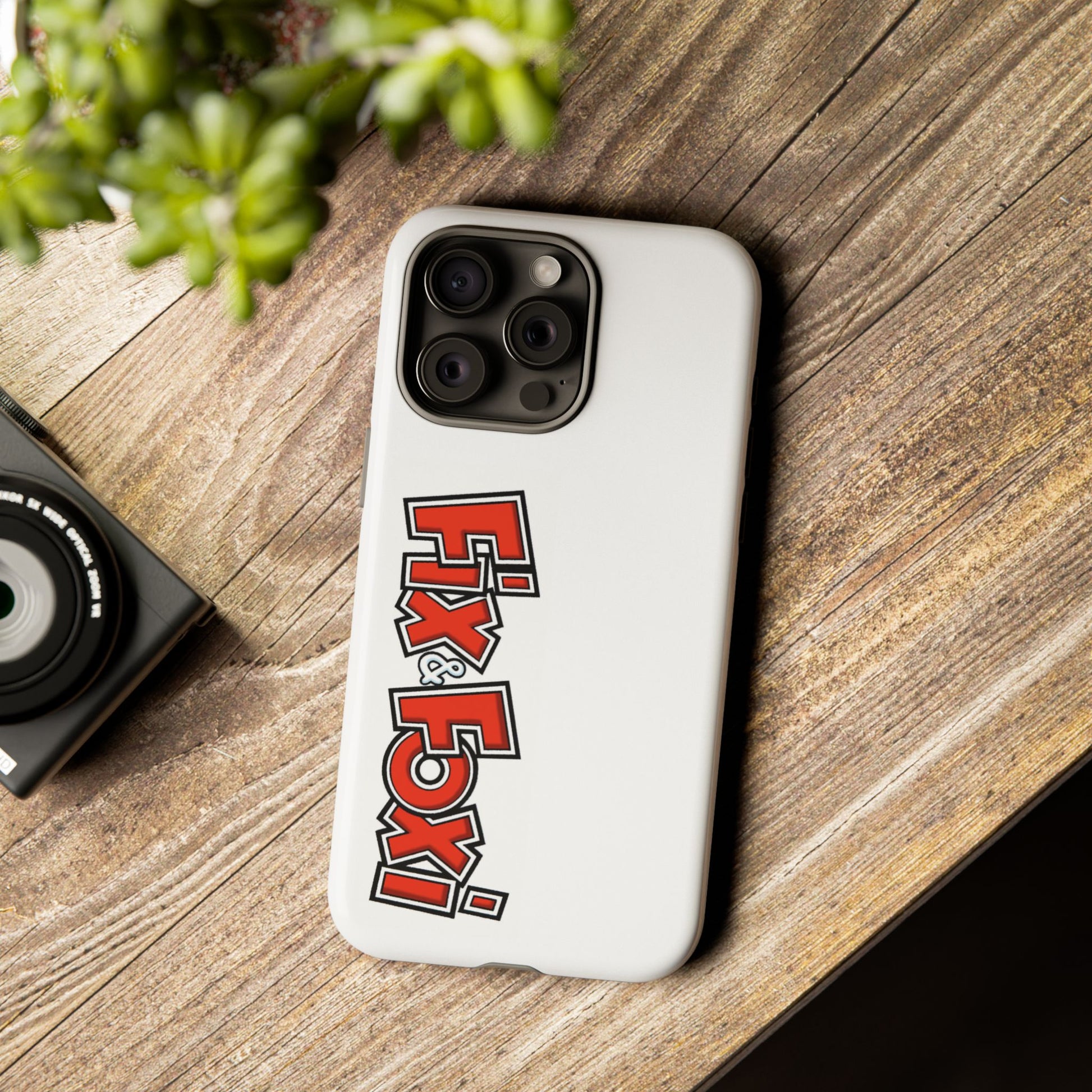 Tough Phone Case with Fix & Foxi Design - Cute & Durable Cover for Fans, Gifts for Kids, Collectibles, Cartoon Merch, Personalized Tech