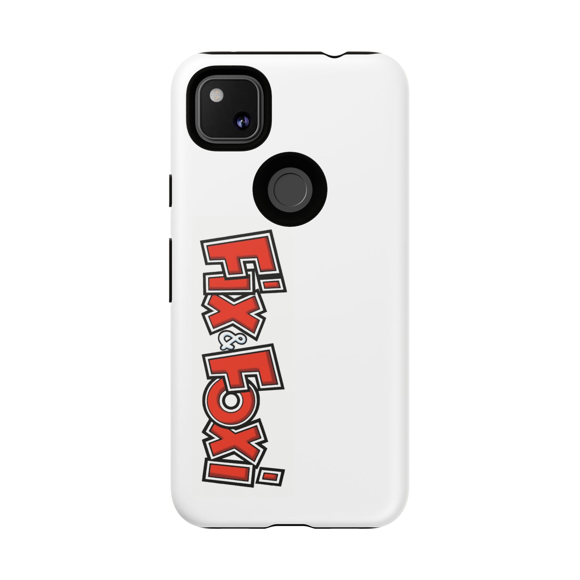 Tough Phone Case with Fix & Foxi Design - Cute & Durable Cover for Fans, Gifts for Kids, Collectibles, Cartoon Merch, Personalized Tech