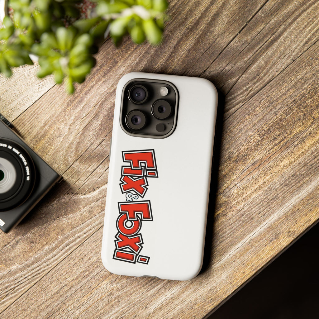 Tough Phone Case with Fix & Foxi Design - Cute & Durable Cover for Fans, Gifts for Kids, Collectibles, Cartoon Merch, Personalized Tech