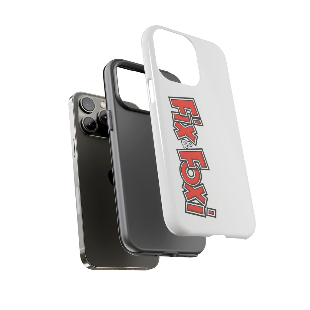 Tough Phone Case with Fix & Foxi Design - Cute & Durable Cover for Fans, Gifts for Kids, Collectibles, Cartoon Merch, Personalized Tech