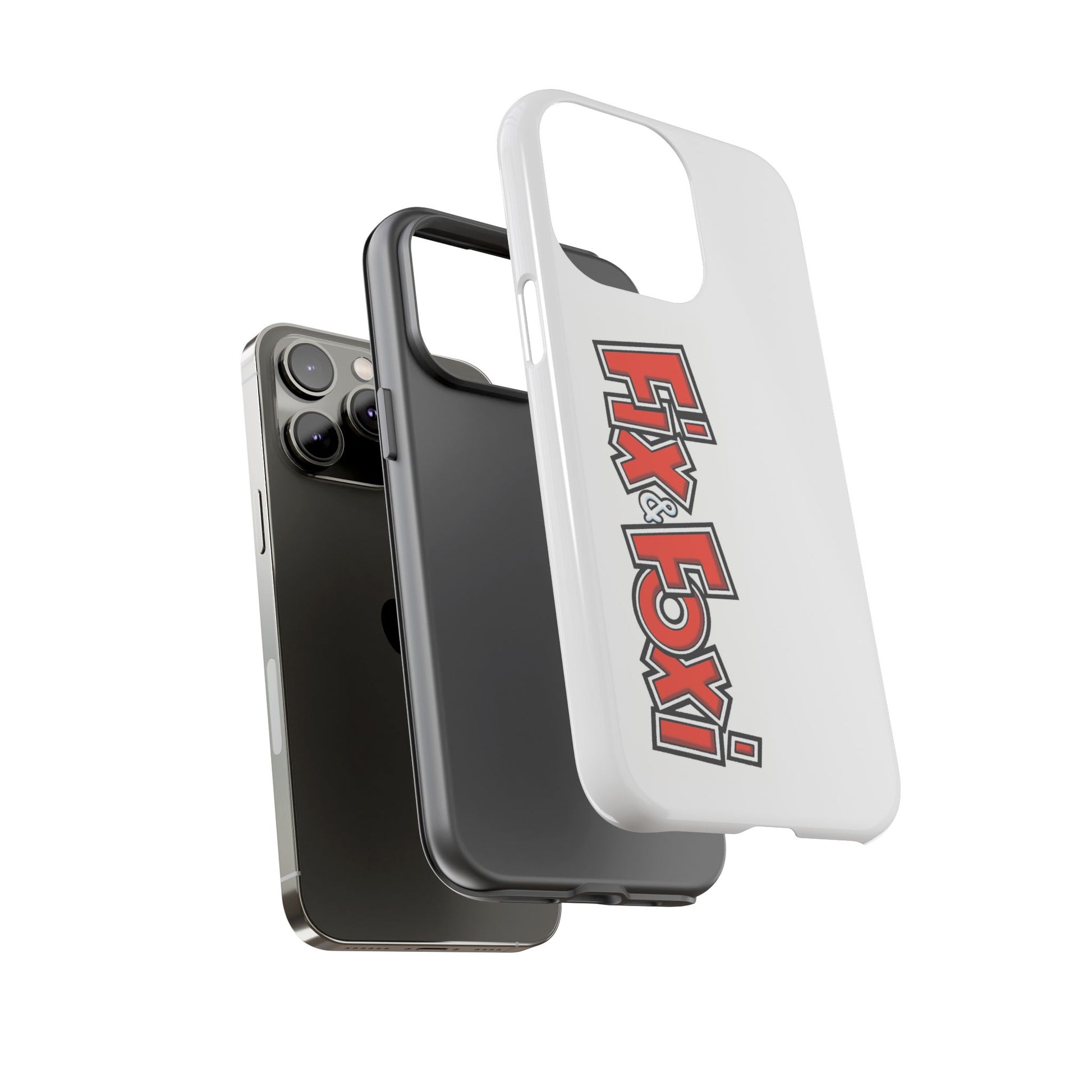 Tough Phone Case with Fix & Foxi Design - Cute & Durable Cover for Fans, Gifts for Kids, Collectibles, Cartoon Merch, Personalized Tech