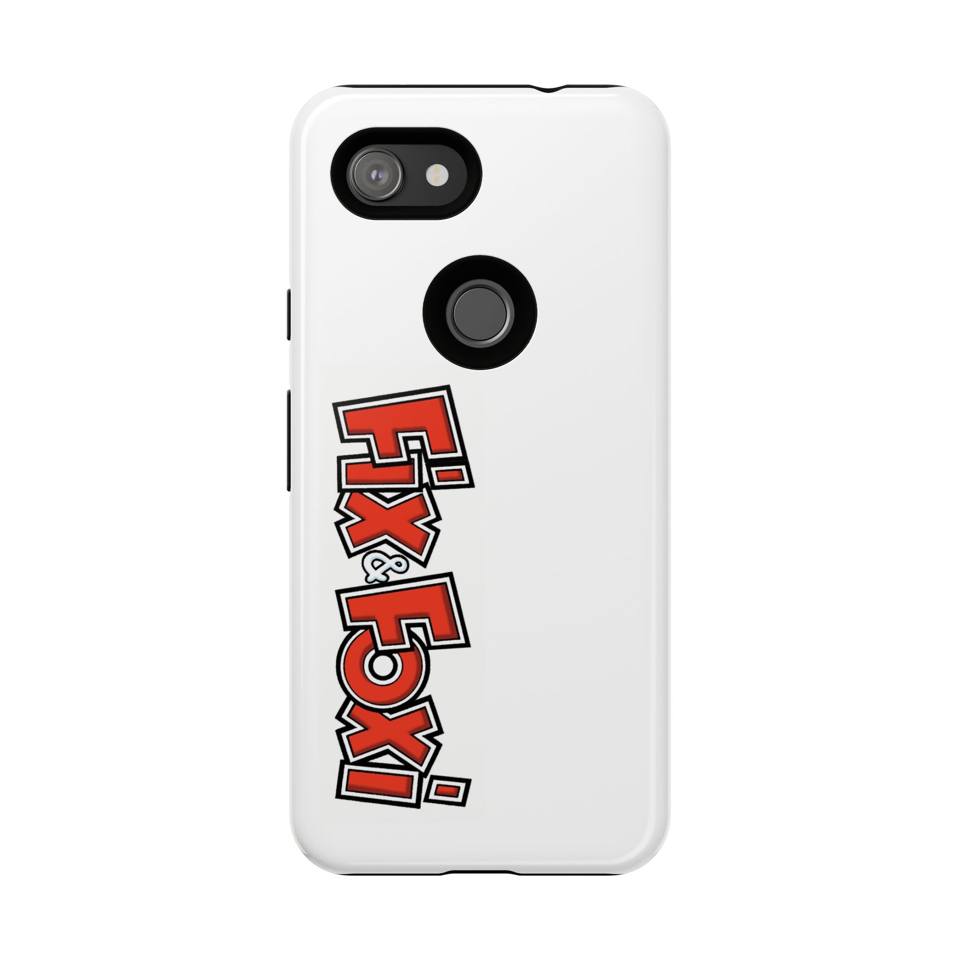 Tough Phone Case with Fix & Foxi Design - Cute & Durable Cover for Fans, Gifts for Kids, Collectibles, Cartoon Merch, Personalized Tech