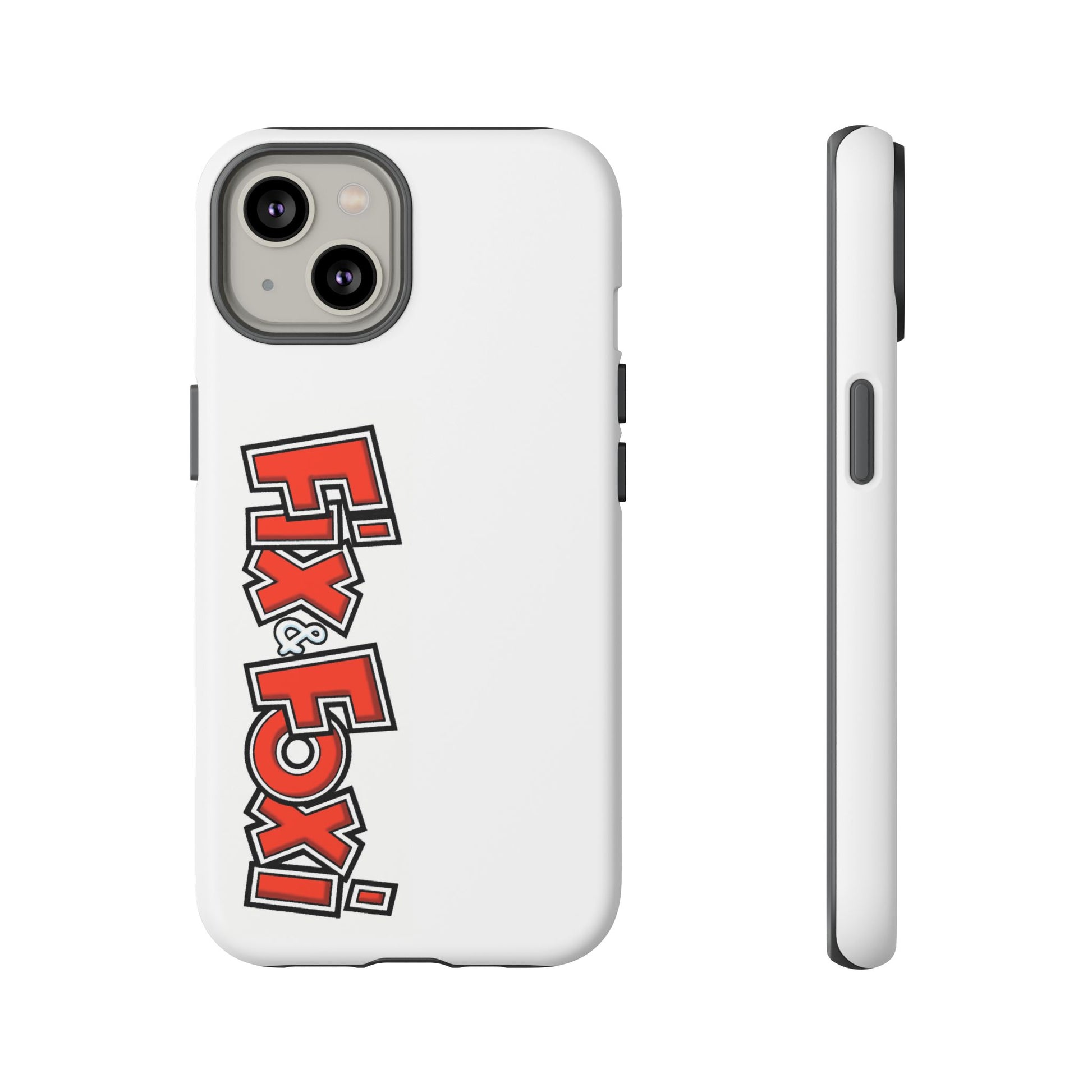Tough Phone Case with Fix & Foxi Design - Cute & Durable Cover for Fans, Gifts for Kids, Collectibles, Cartoon Merch, Personalized Tech