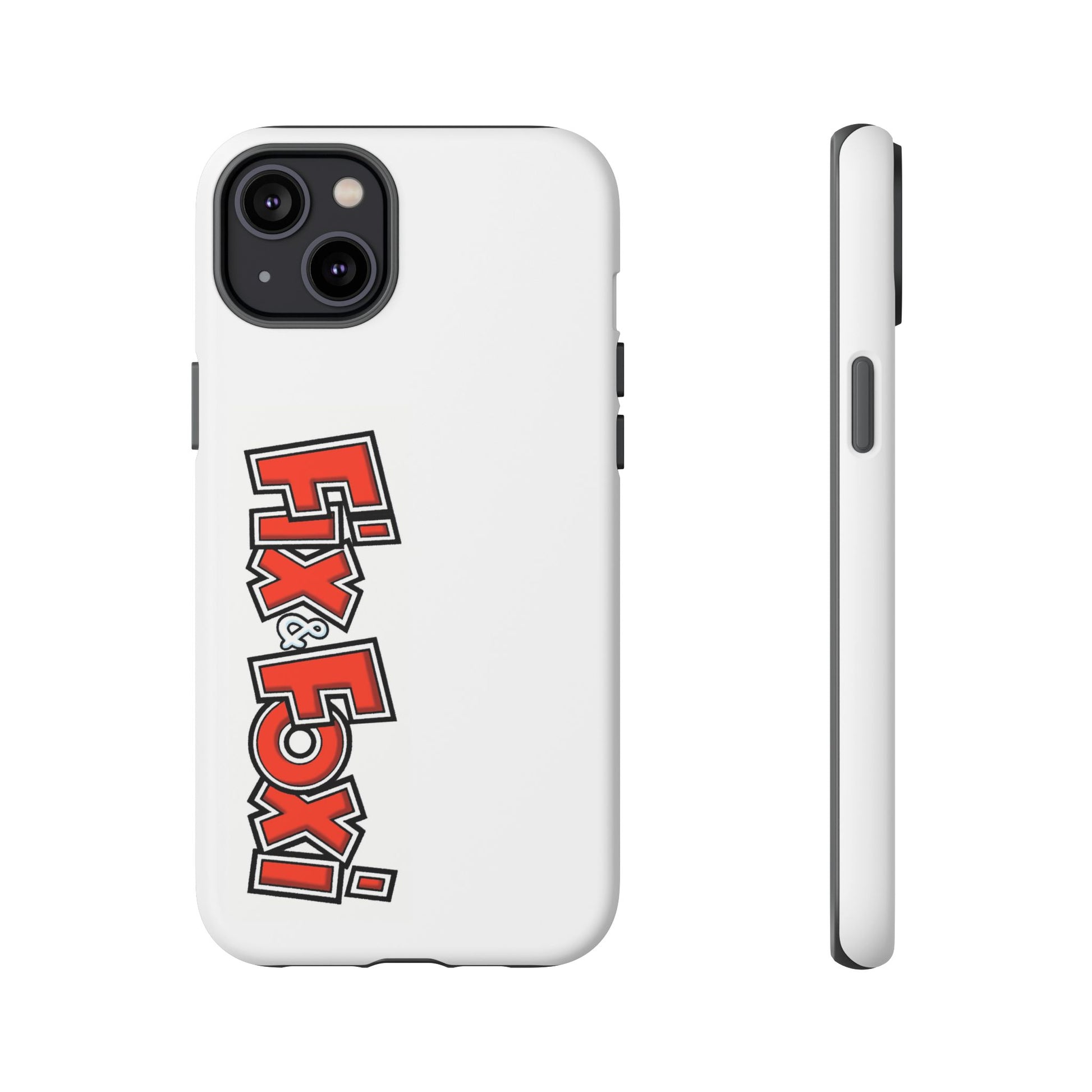 Tough Phone Case with Fix & Foxi Design - Cute & Durable Cover for Fans, Gifts for Kids, Collectibles, Cartoon Merch, Personalized Tech