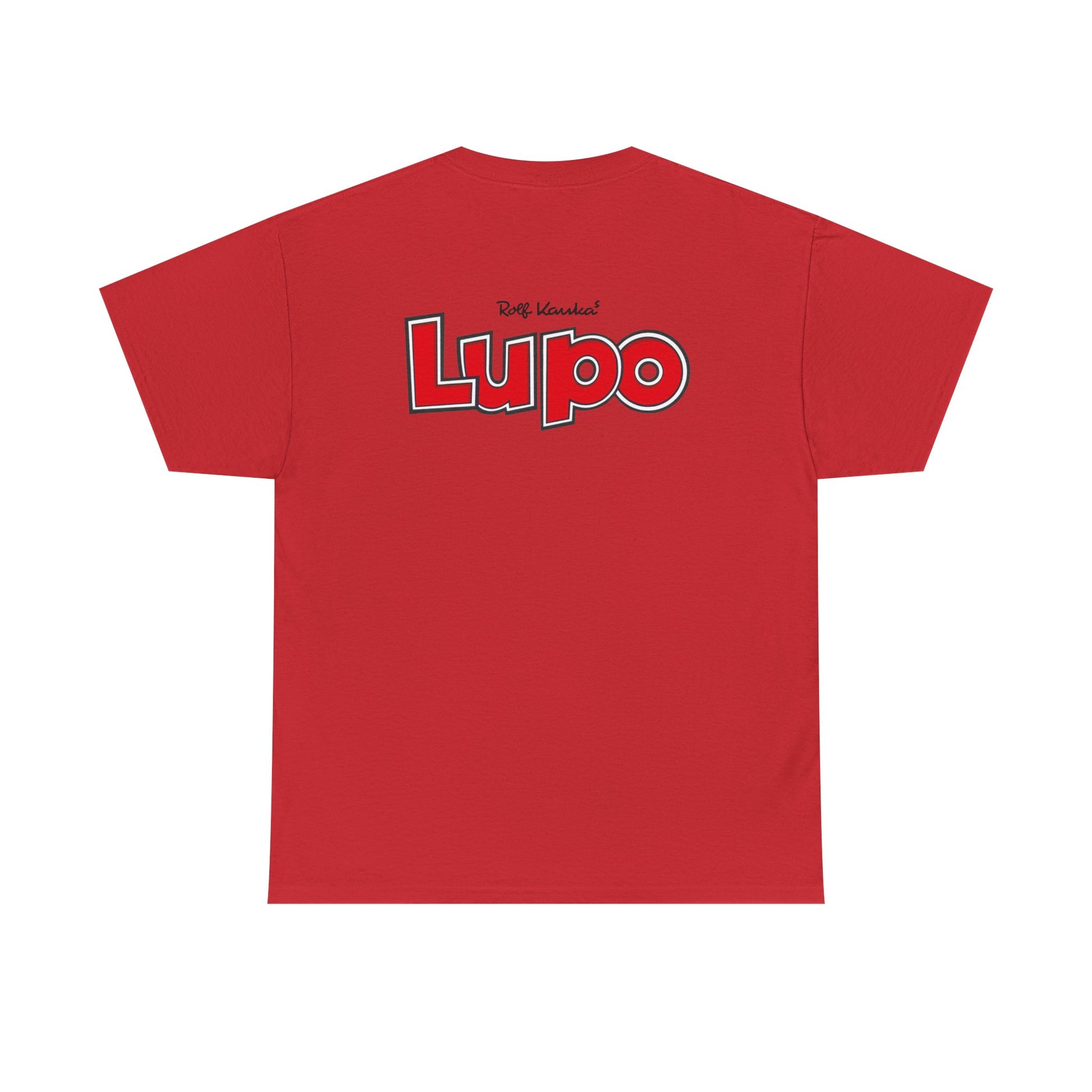 Trendy Graphic Tee, Lupo, Casual Top, Gift for Him/Her, Streetwear Style, Unique Design