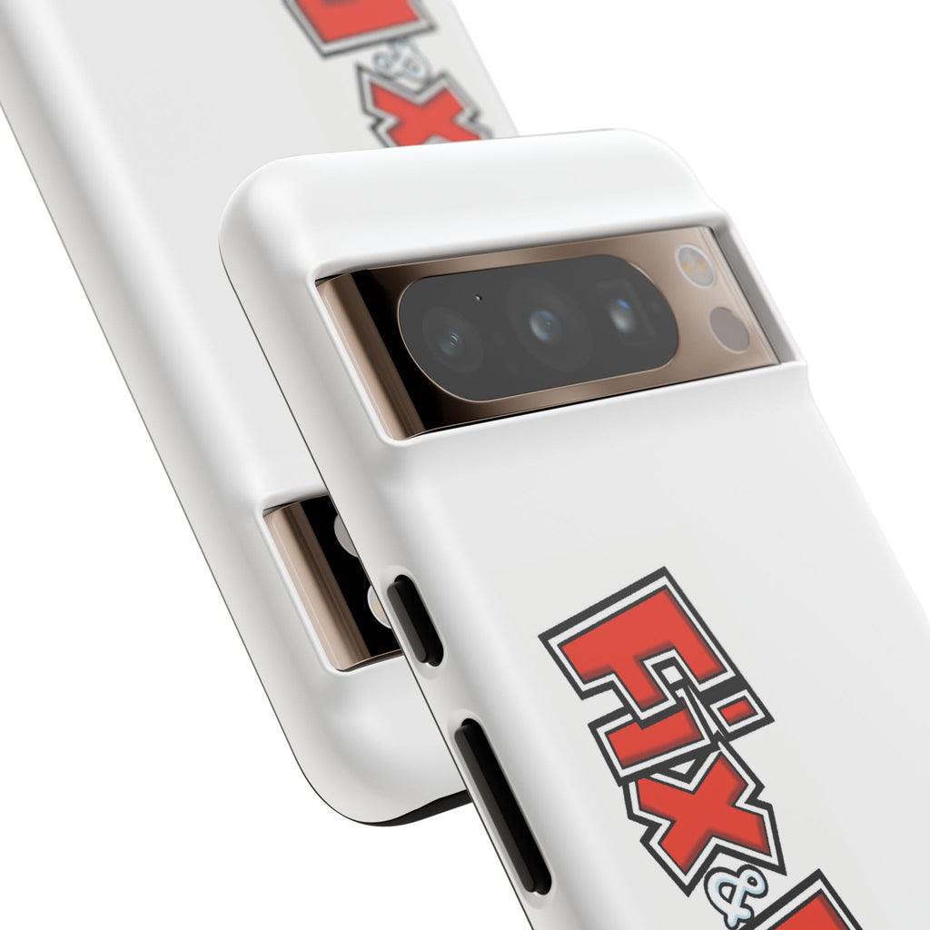 Tough Phone Case with Fix & Foxi Design - Cute & Durable Cover for Fans, Gifts for Kids, Collectibles, Cartoon Merch, Personalized Tech