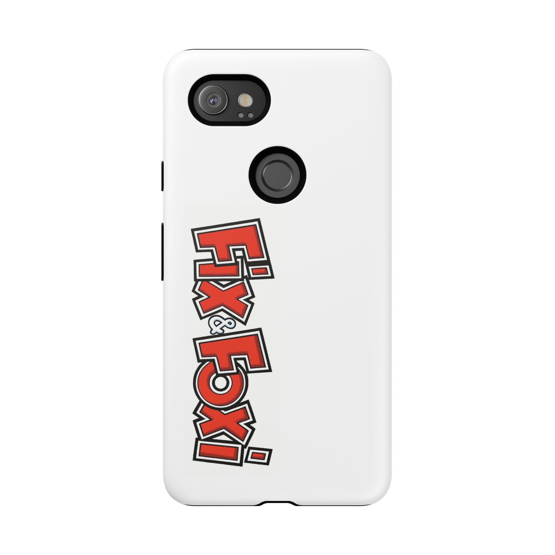 Tough Phone Case with Fix & Foxi Design - Cute & Durable Cover for Fans, Gifts for Kids, Collectibles, Cartoon Merch, Personalized Tech