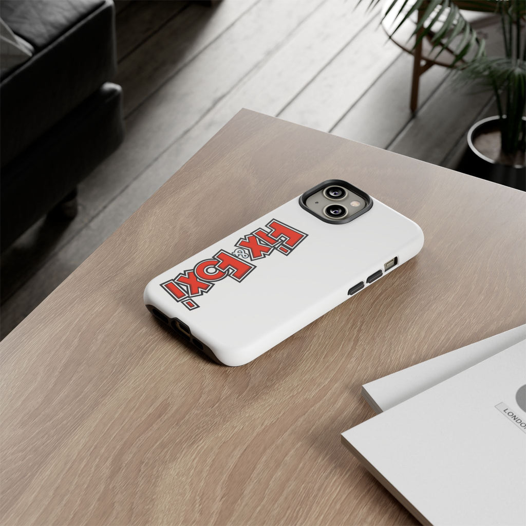 Tough Phone Case with Fix & Foxi Design - Cute & Durable Cover for Fans, Gifts for Kids, Collectibles, Cartoon Merch, Personalized Tech