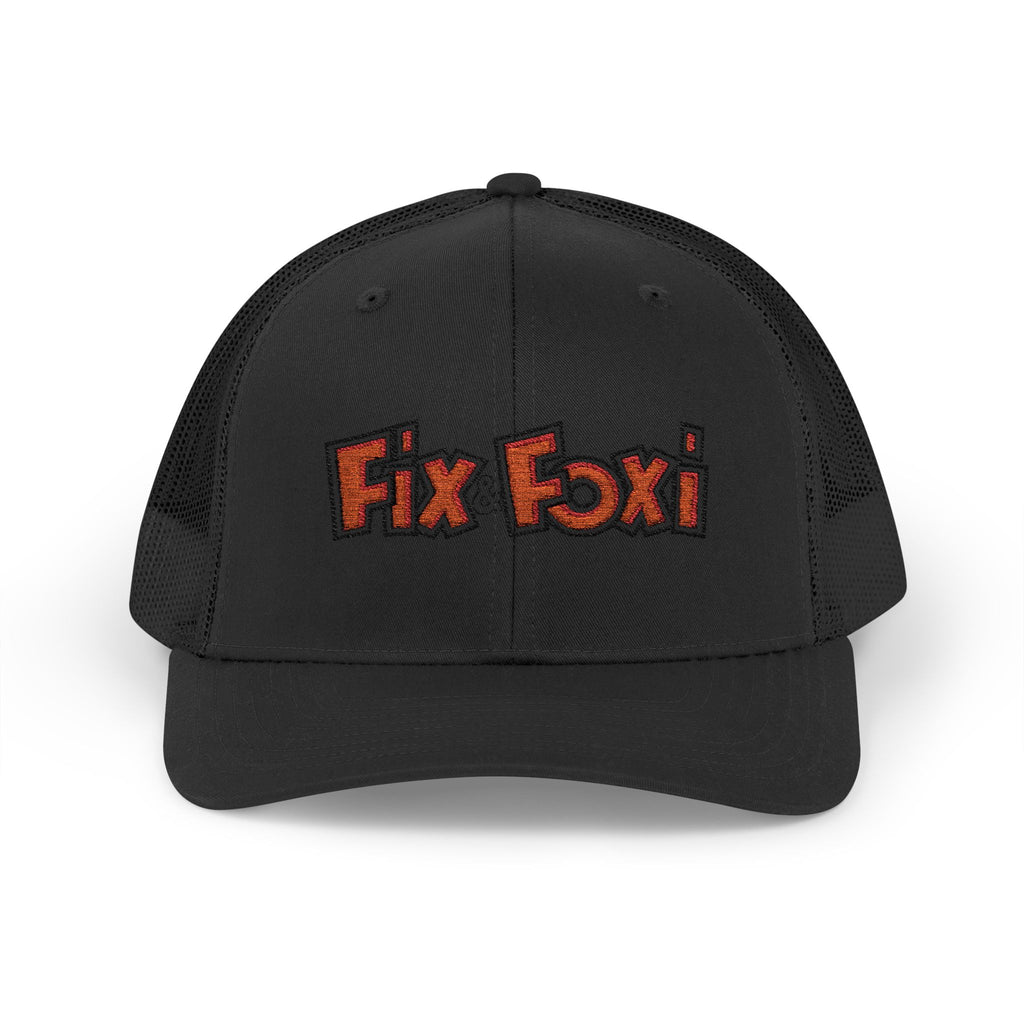 Fix Foxi Snapback Trucker Cap | Stylish Adjustable Hat for Outdoor Activities, Casual Wear, Gifts, Festivals, Sports