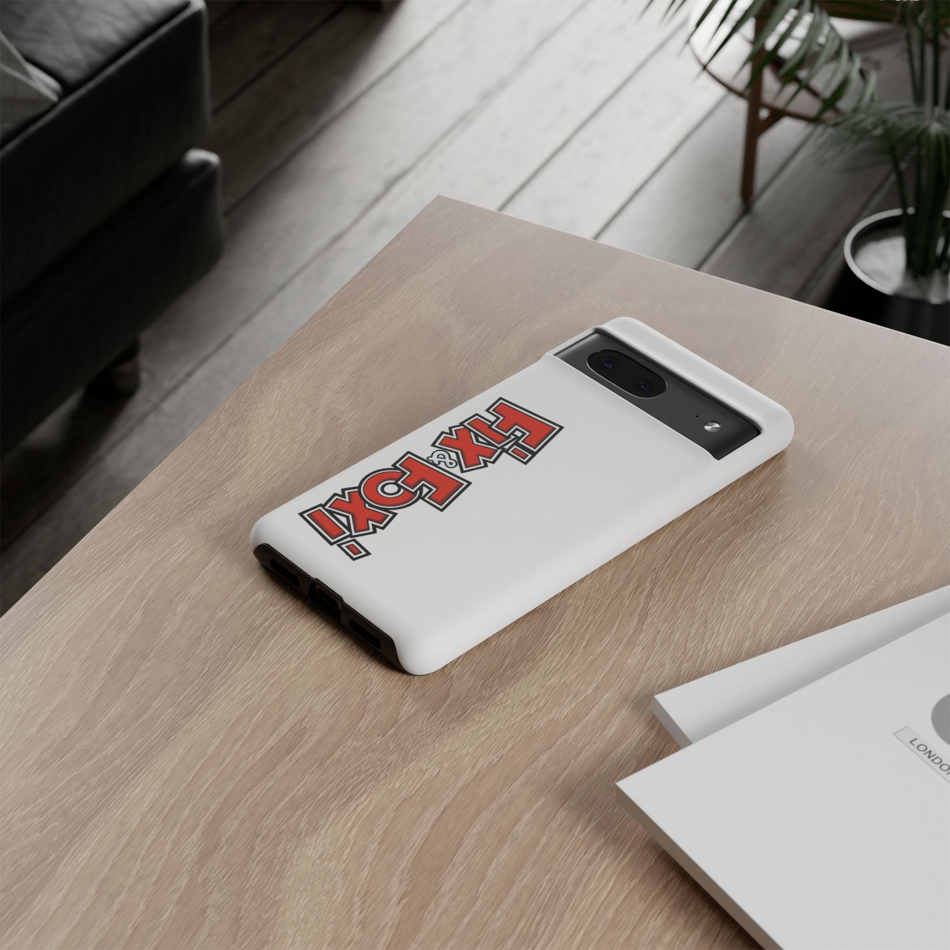 Tough Phone Case with Fix & Foxi Design - Cute & Durable Cover for Fans, Gifts for Kids, Collectibles, Cartoon Merch, Personalized Tech