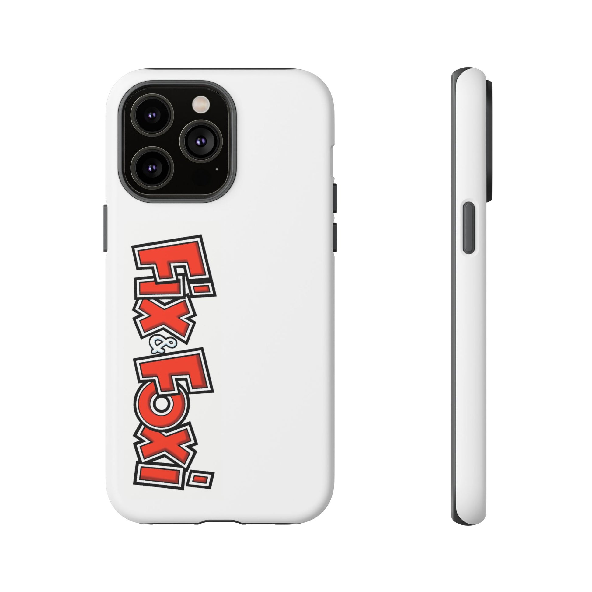 Tough Phone Case with Fix & Foxi Design - Cute & Durable Cover for Fans, Gifts for Kids, Collectibles, Cartoon Merch, Personalized Tech