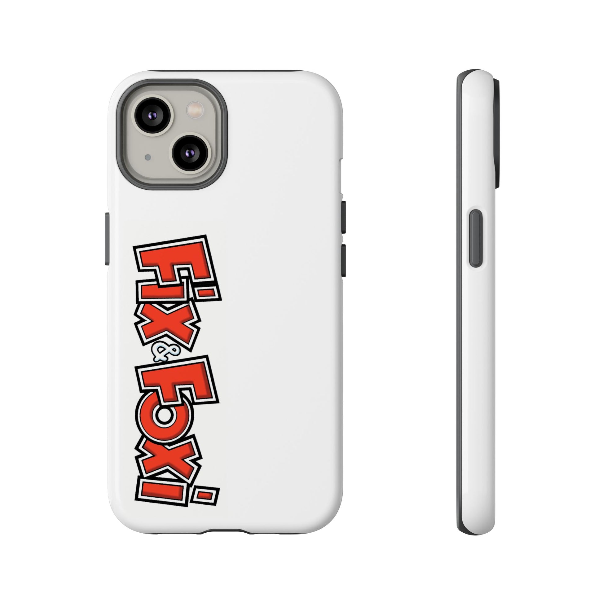Tough Phone Case with Fix & Foxi Design - Cute & Durable Cover for Fans, Gifts for Kids, Collectibles, Cartoon Merch, Personalized Tech