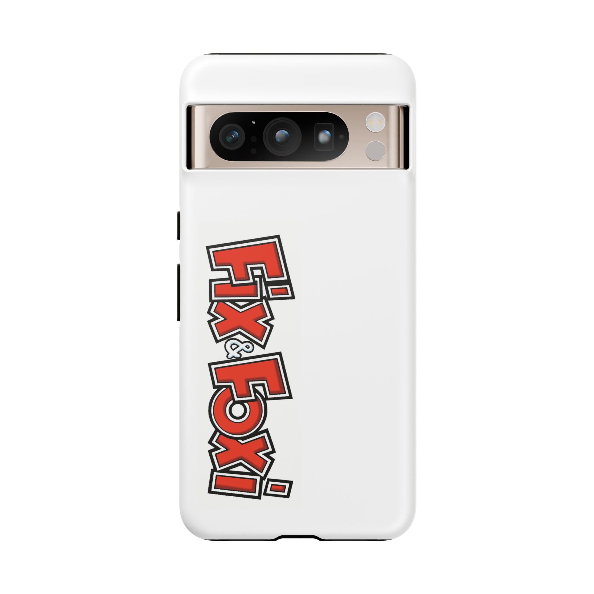 Tough Phone Case with Fix & Foxi Design - Cute & Durable Cover for Fans, Gifts for Kids, Collectibles, Cartoon Merch, Personalized Tech
