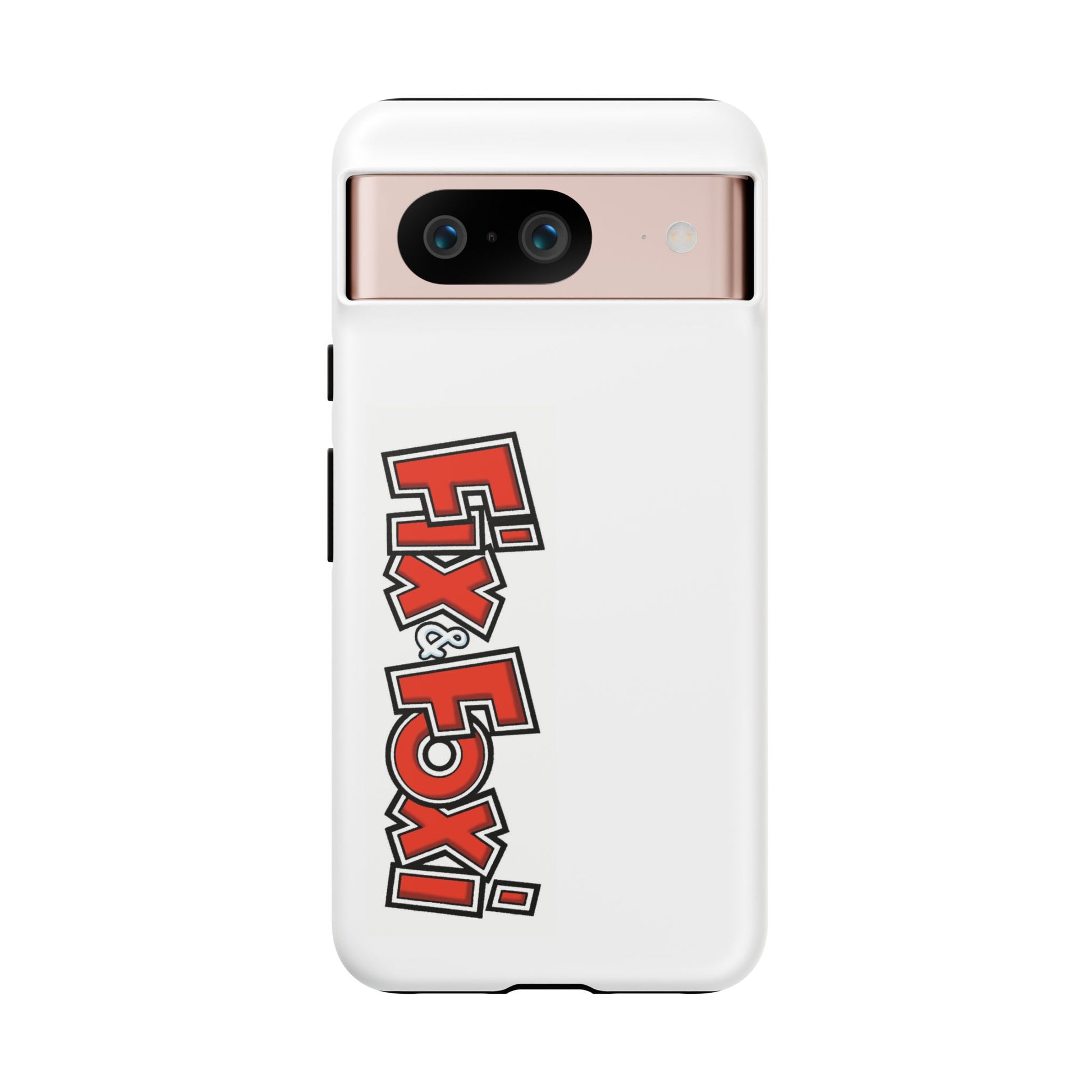 Tough Phone Case with Fix & Foxi Design - Cute & Durable Cover for Fans, Gifts for Kids, Collectibles, Cartoon Merch, Personalized Tech