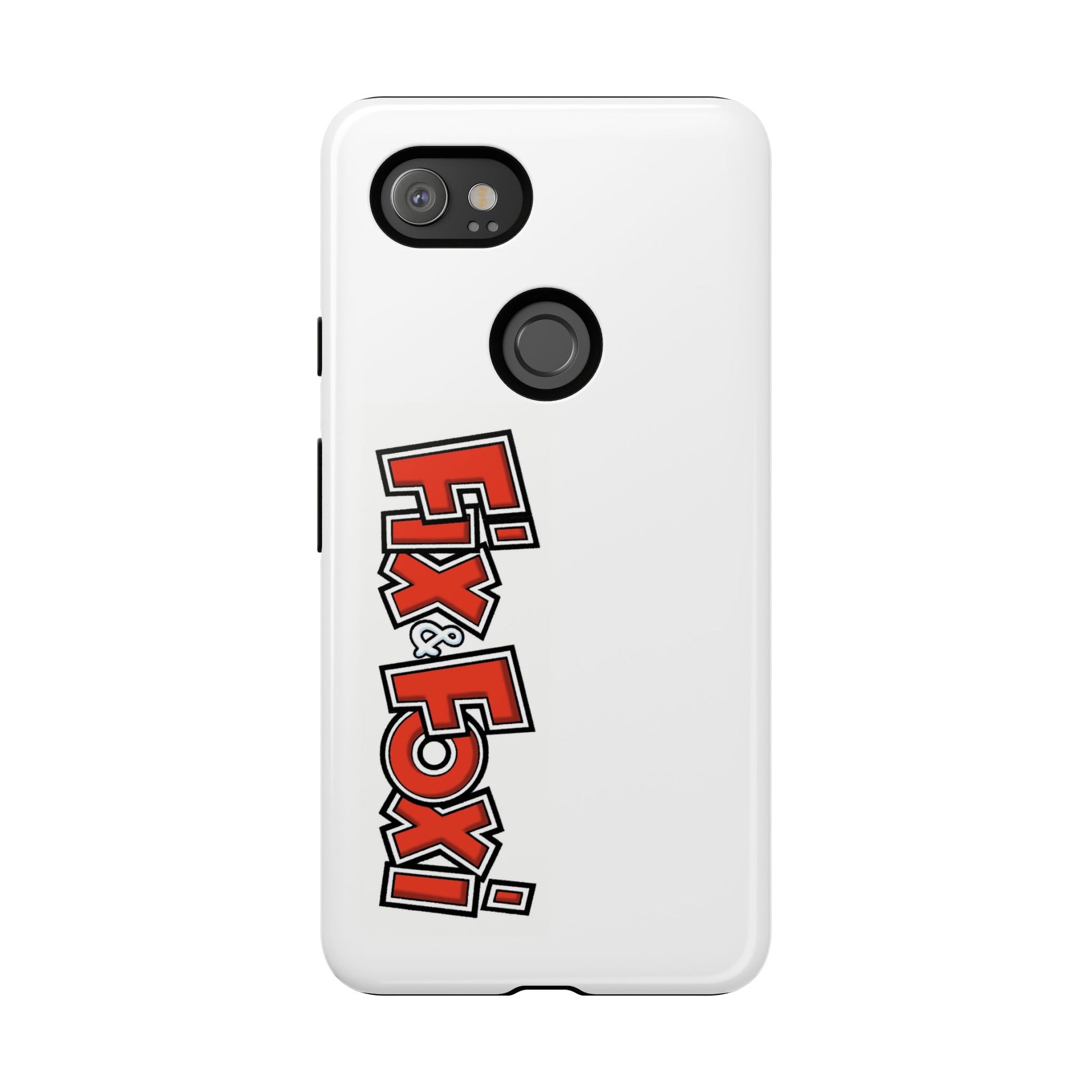 Tough Phone Case with Fix & Foxi Design - Cute & Durable Cover for Fans, Gifts for Kids, Collectibles, Cartoon Merch, Personalized Tech