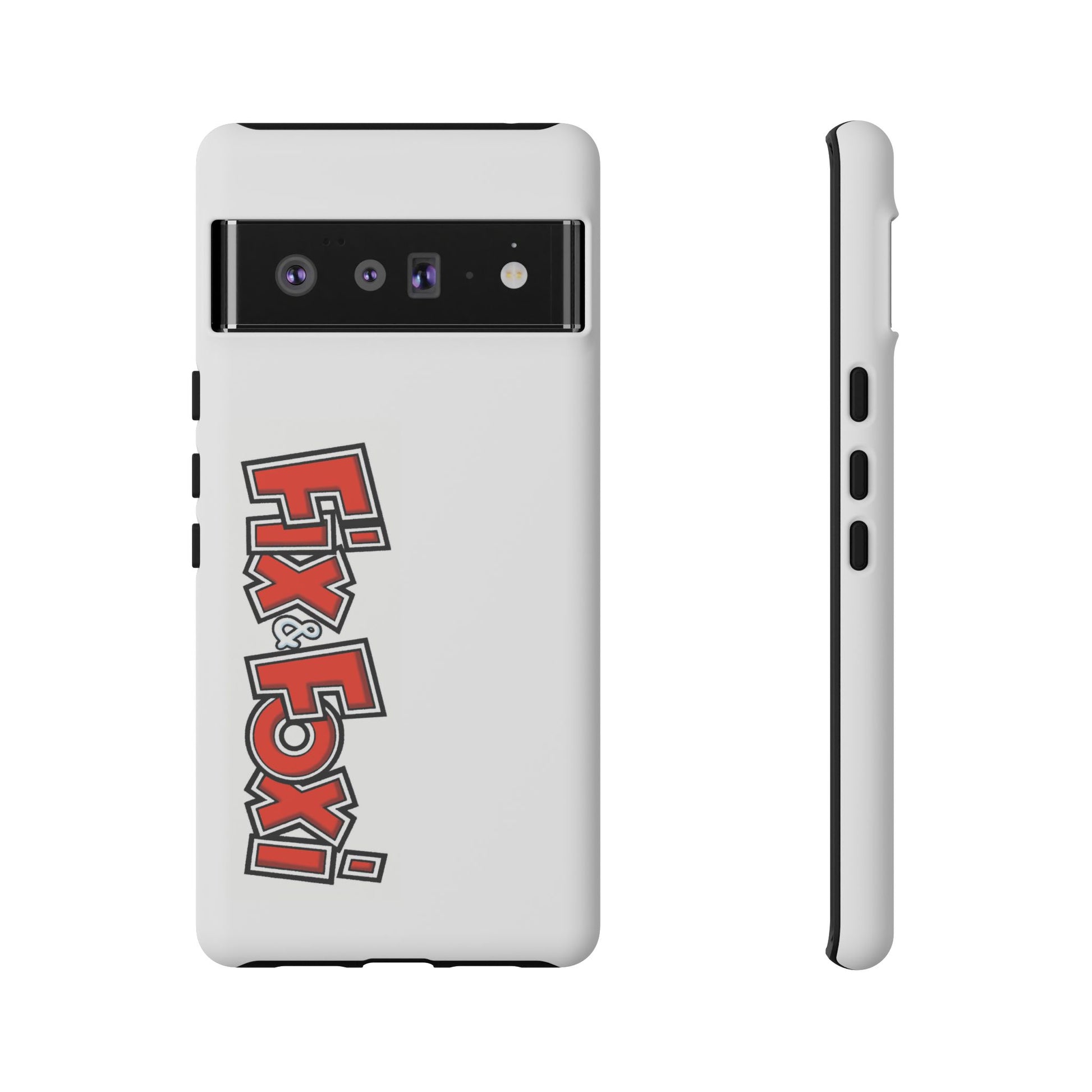 Tough Phone Case with Fix & Foxi Design - Cute & Durable Cover for Fans, Gifts for Kids, Collectibles, Cartoon Merch, Personalized Tech