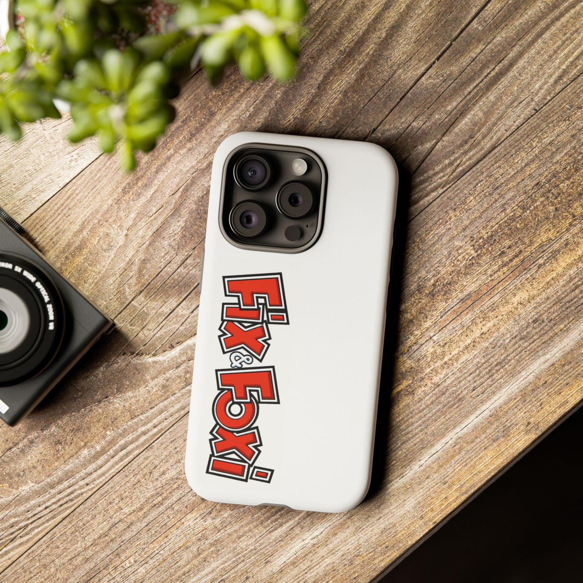 Tough Phone Case with Fix & Foxi Design - Cute & Durable Cover for Fans, Gifts for Kids, Collectibles, Cartoon Merch, Personalized Tech