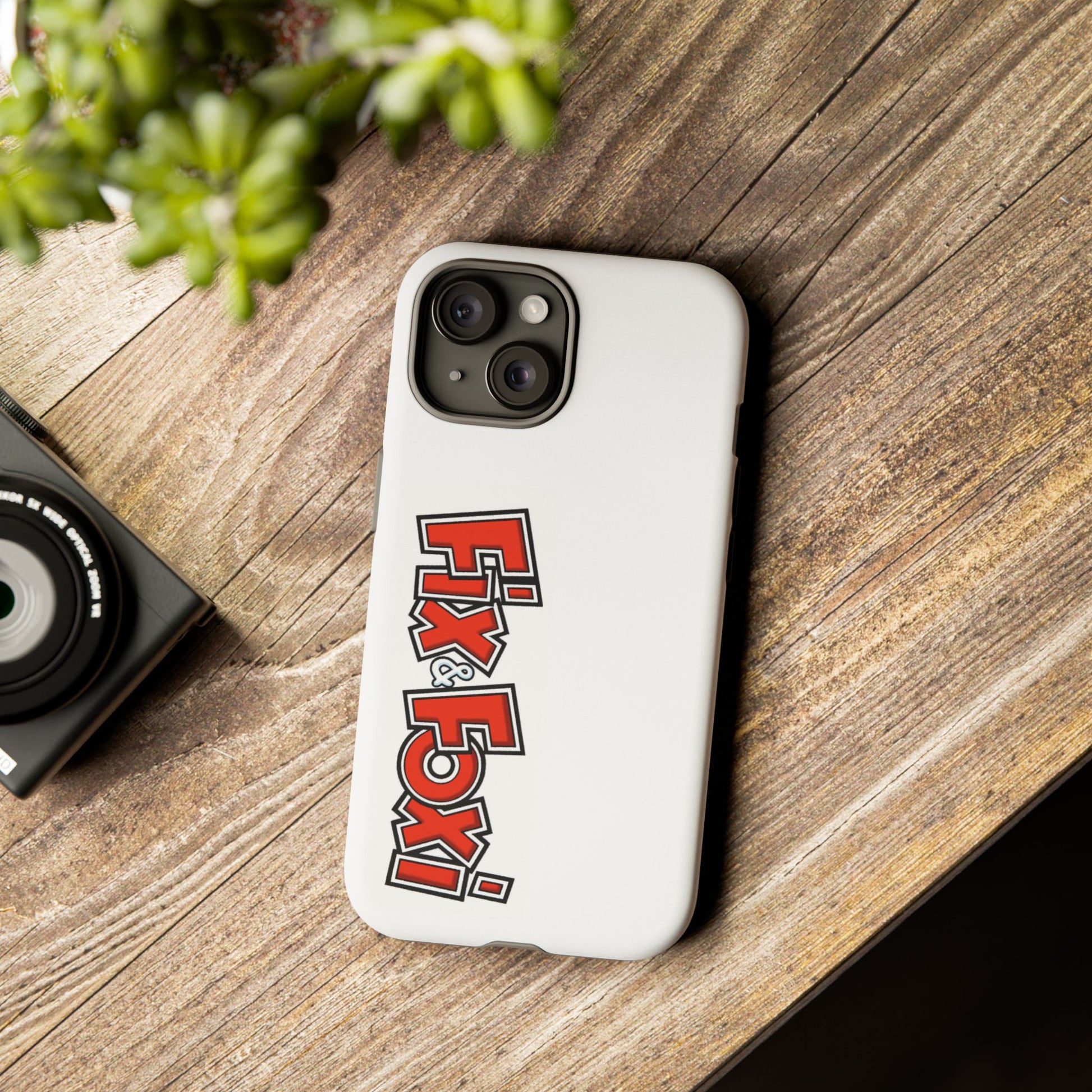 Tough Phone Case with Fix & Foxi Design - Cute & Durable Cover for Fans, Gifts for Kids, Collectibles, Cartoon Merch, Personalized Tech