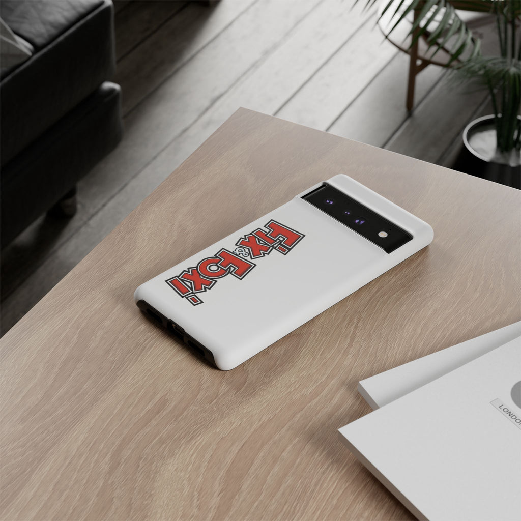 Tough Phone Case with Fix & Foxi Design - Cute & Durable Cover for Fans, Gifts for Kids, Collectibles, Cartoon Merch, Personalized Tech