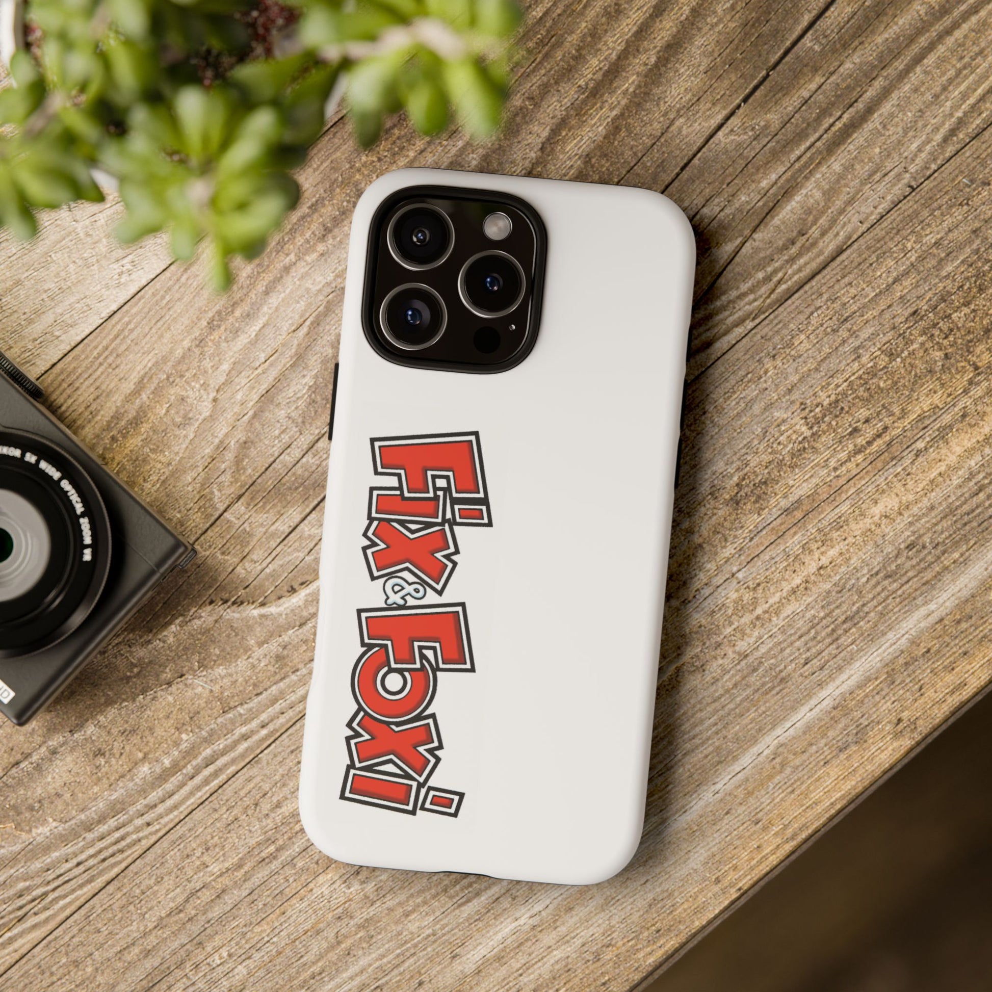 Tough Phone Case with Fix & Foxi Design - Cute & Durable Cover for Fans, Gifts for Kids, Collectibles, Cartoon Merch, Personalized Tech