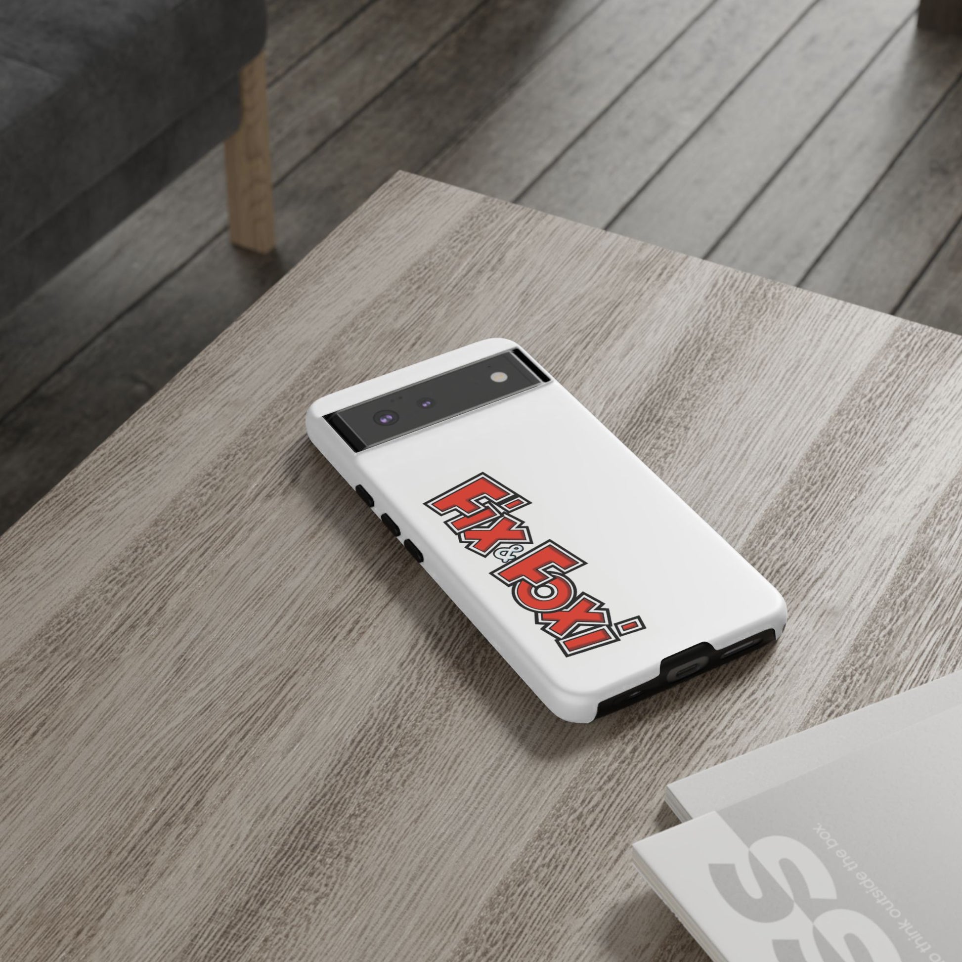 Tough Phone Case with Fix & Foxi Design - Cute & Durable Cover for Fans, Gifts for Kids, Collectibles, Cartoon Merch, Personalized Tech