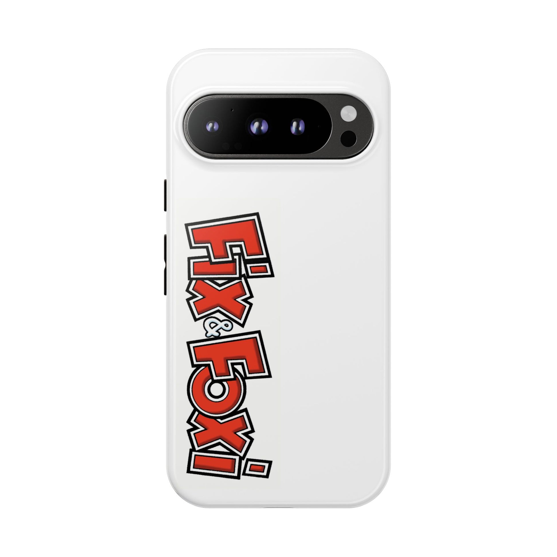 Tough Phone Case with Fix & Foxi Design - Cute & Durable Cover for Fans, Gifts for Kids, Collectibles, Cartoon Merch, Personalized Tech