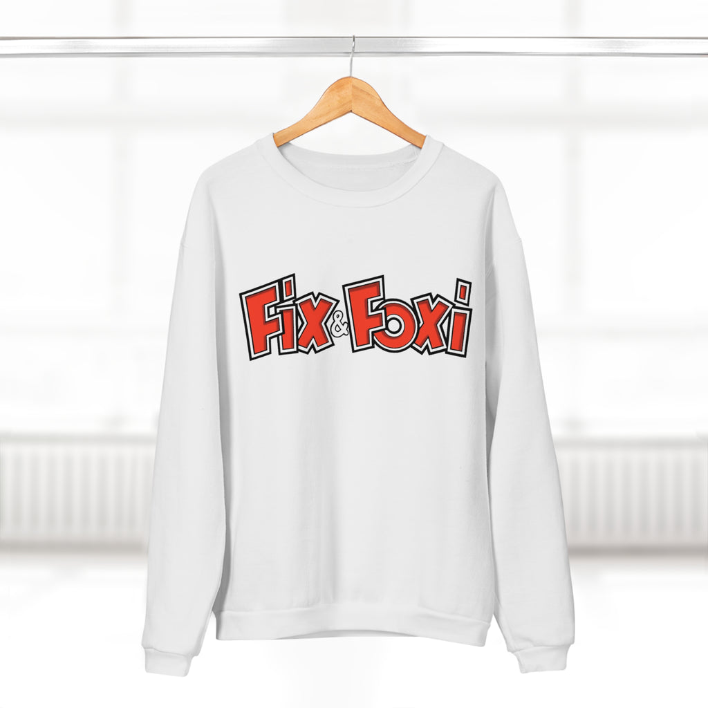 Fix & Foxi Unisex Crew Neck Sweatshirt - Comfy Gift for Friends, Cozy Layer for Chilly Days, Perfect for Casual Outings, Cute Apparel [...]