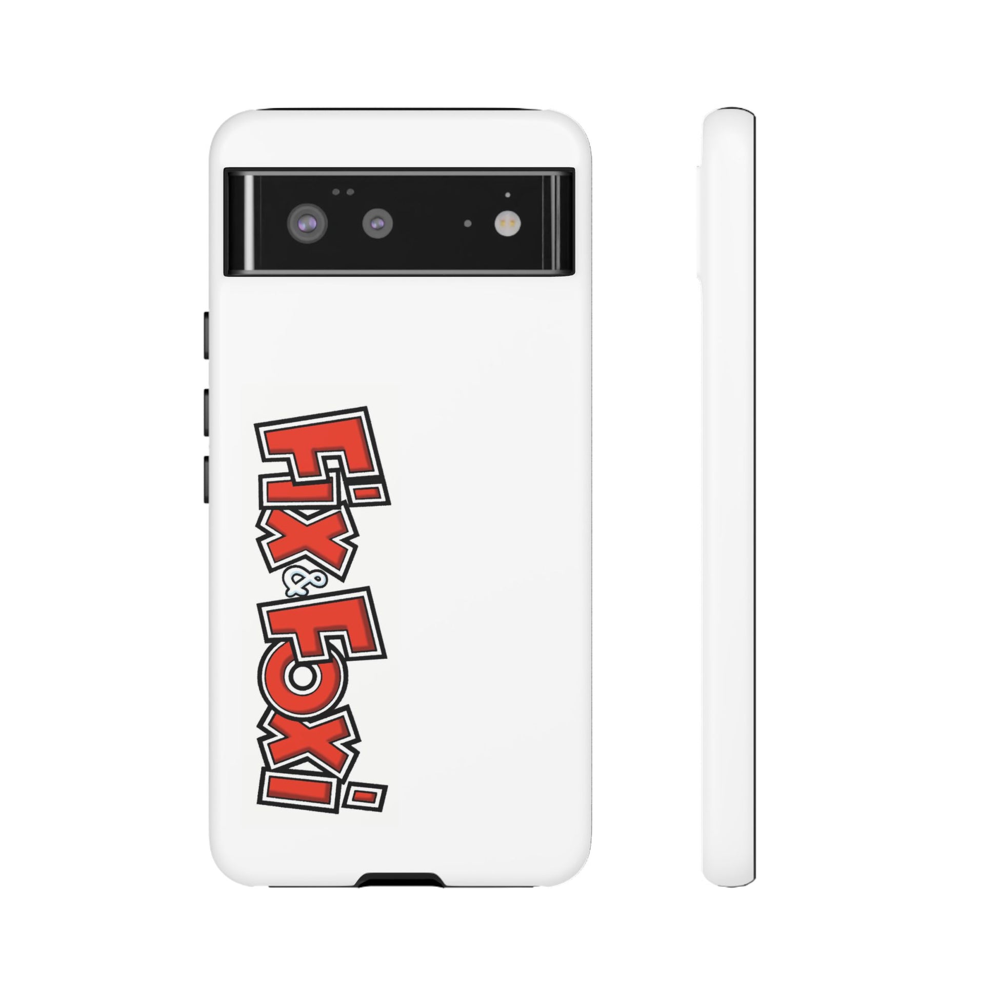 Tough Phone Case with Fix & Foxi Design - Cute & Durable Cover for Fans, Gifts for Kids, Collectibles, Cartoon Merch, Personalized Tech